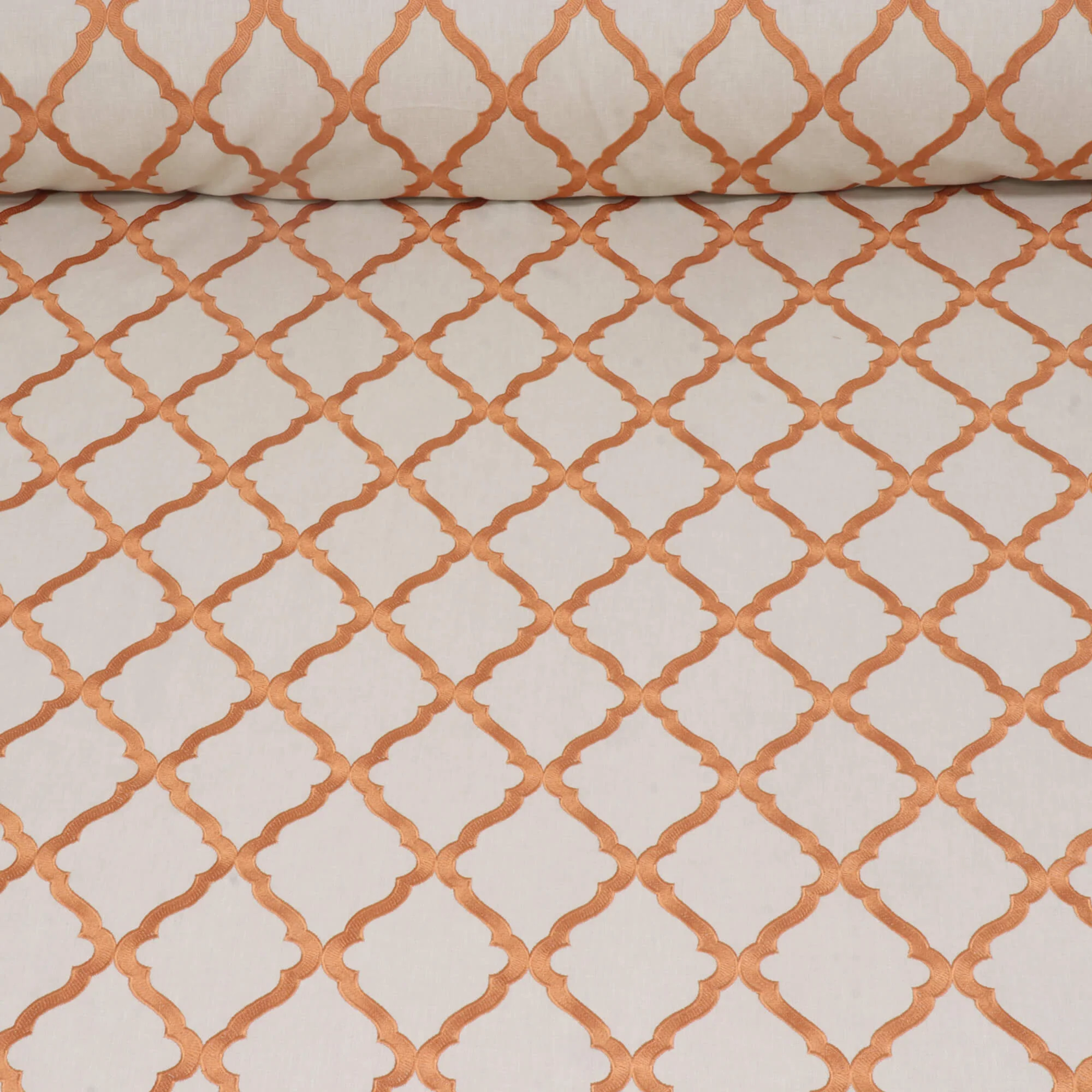 Karma Orange Fabric - Image 2