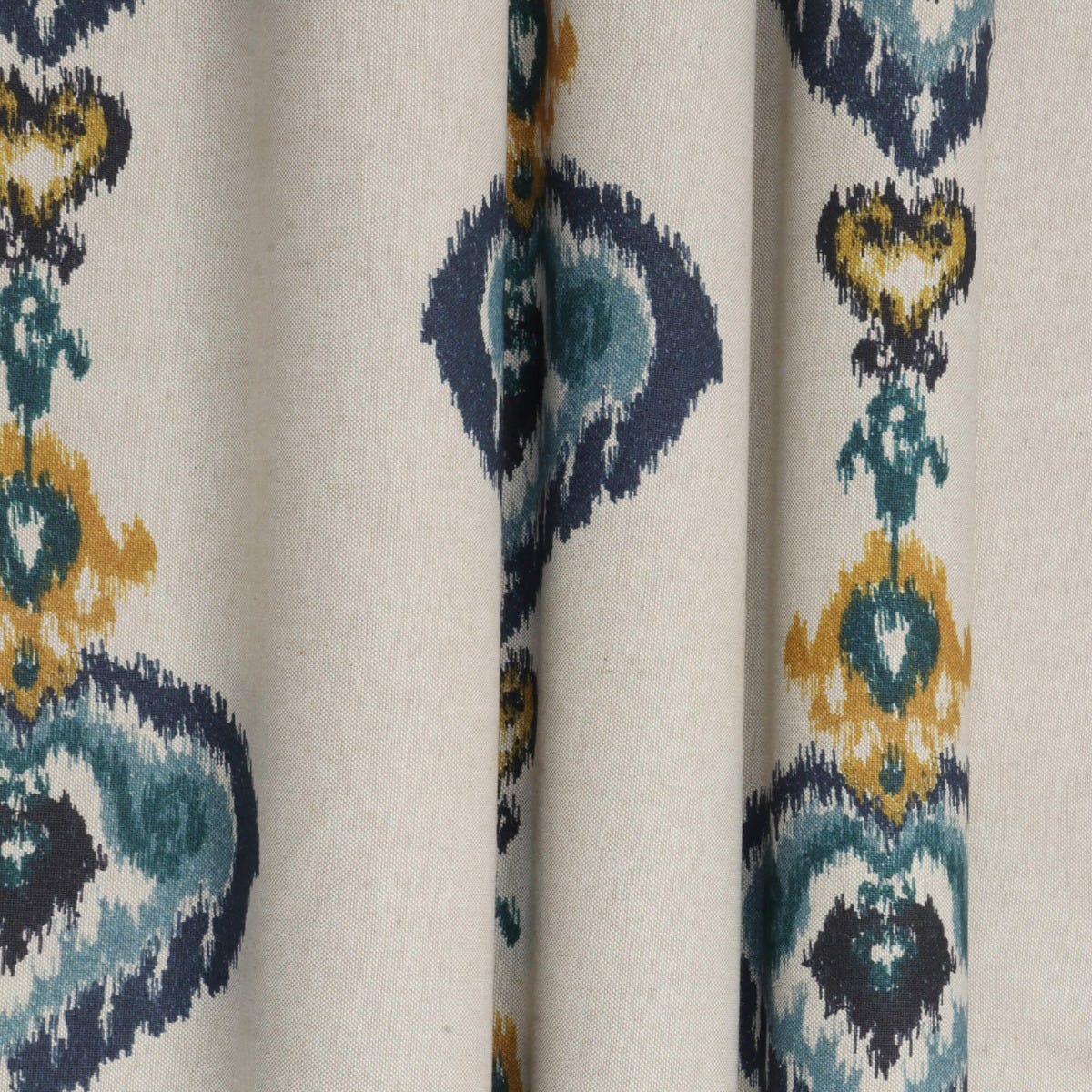 Kasbah Blue / Linen Fabric - Image 7