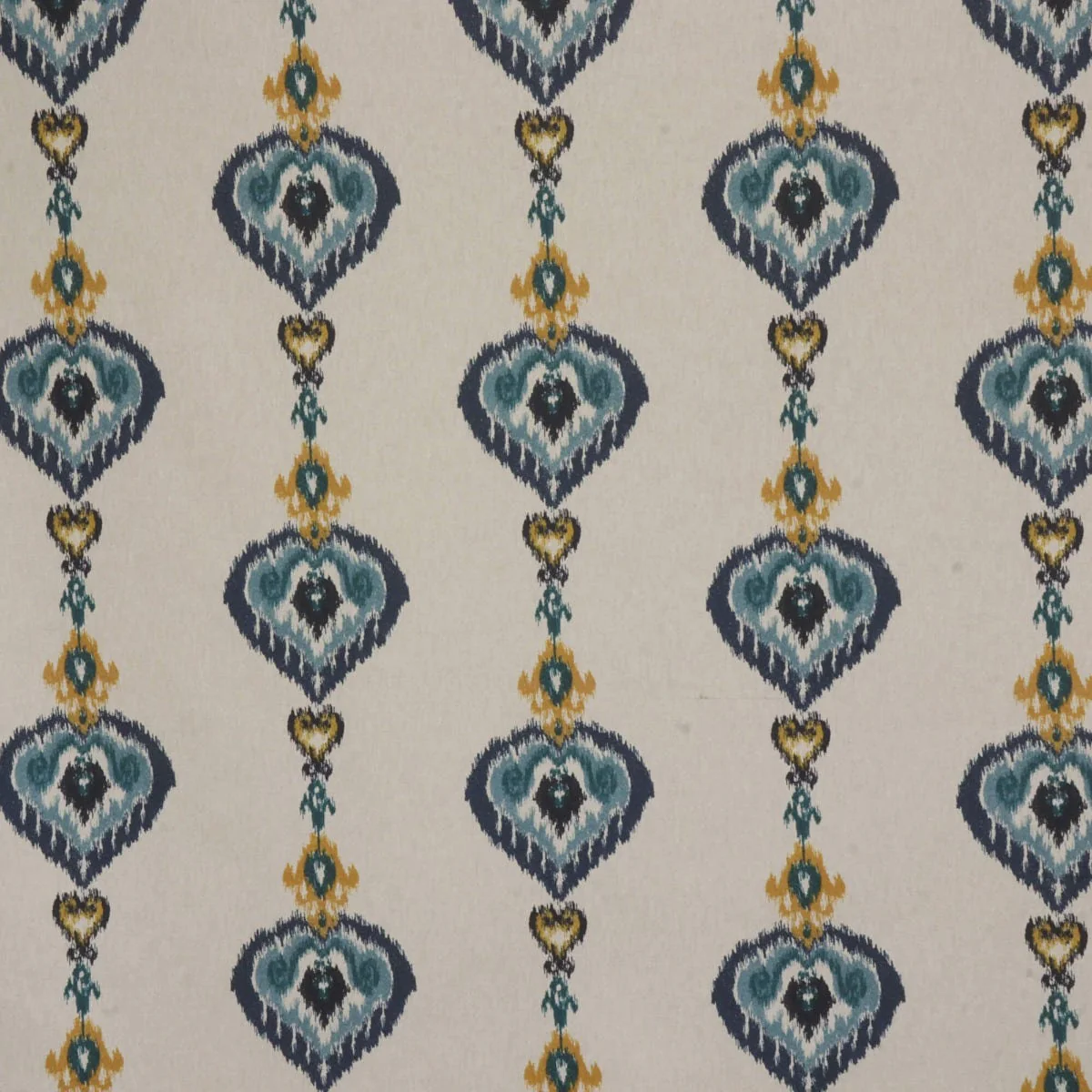 Kasbah Blue / Linen Fabric - Image 8