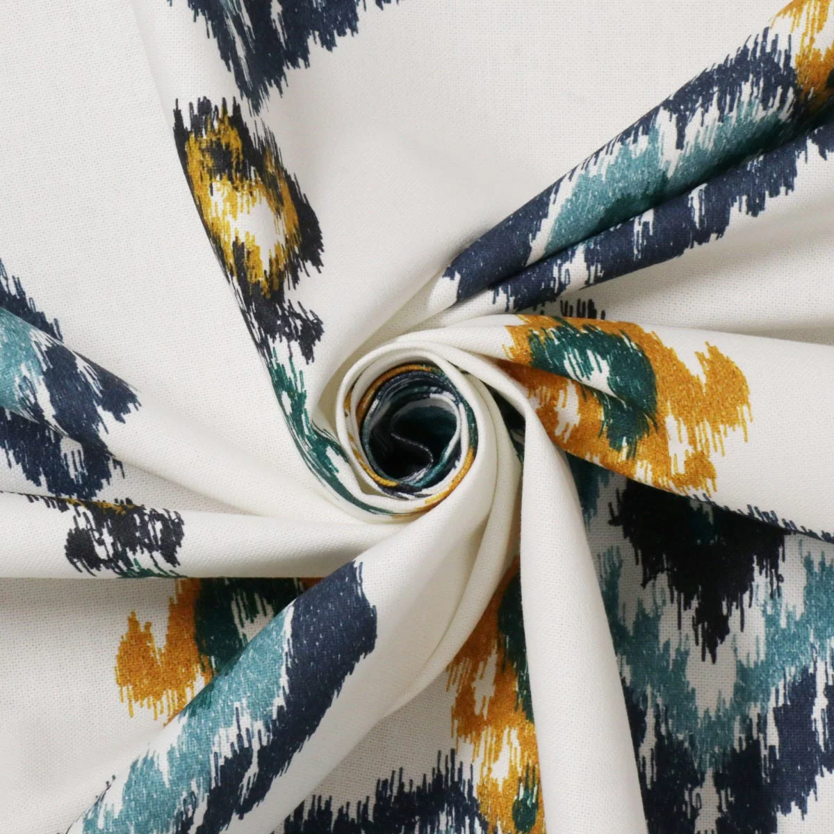 Kasbah Blue / White Fabric - Image 4