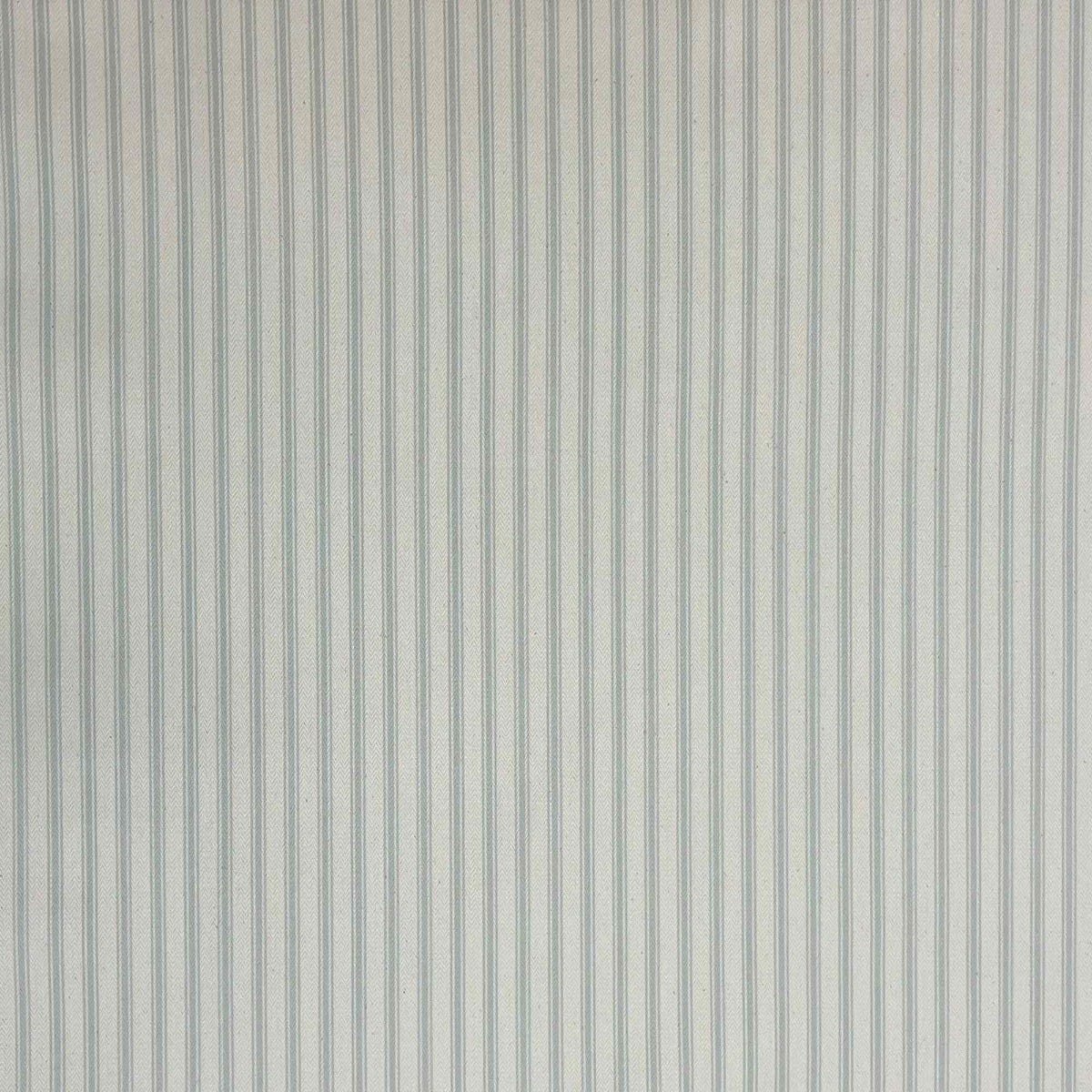Kent Ticking Stripe Duck Egg Fabric - Image 8