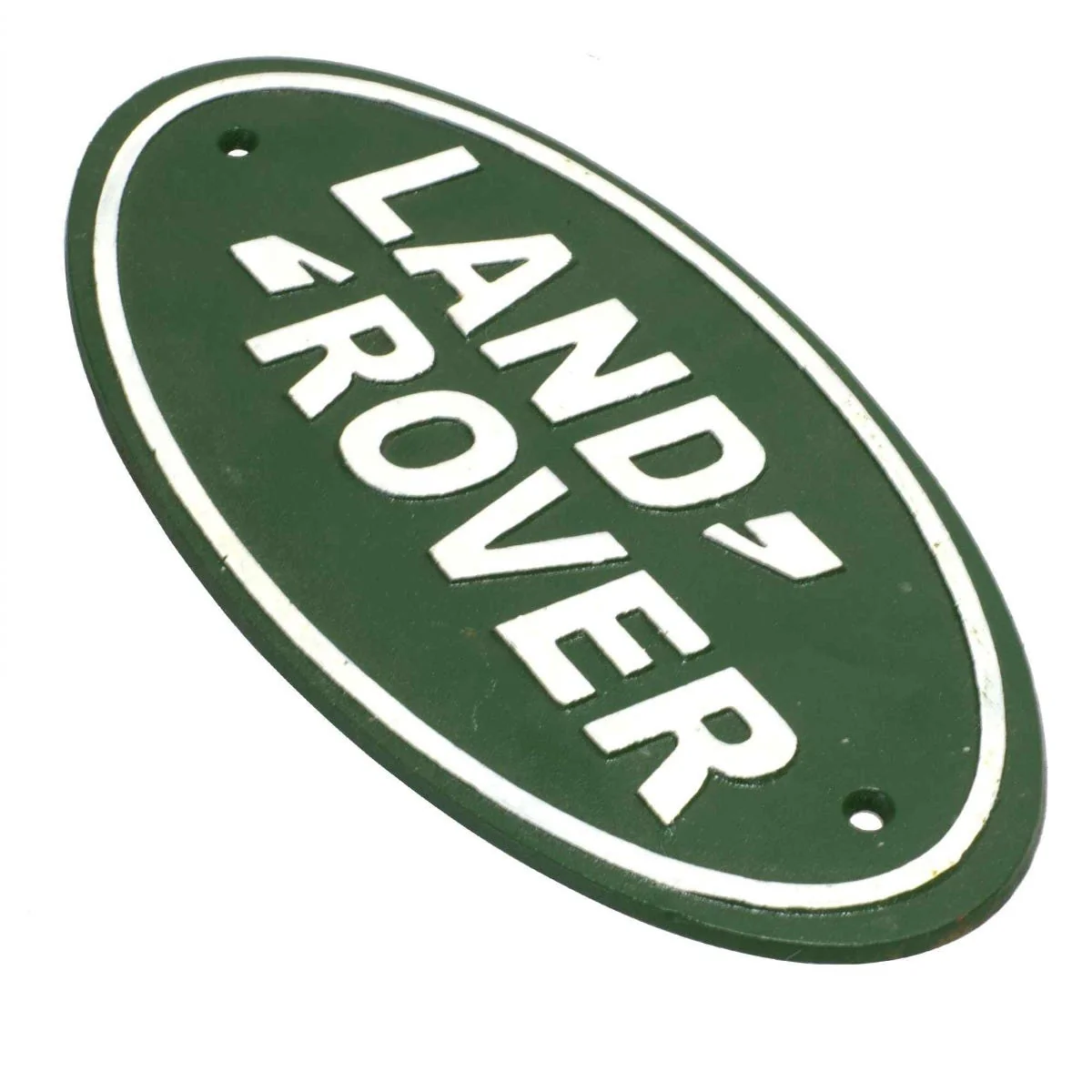 Land Rover Cast Iron Oval Wall Sign Large - Image 2