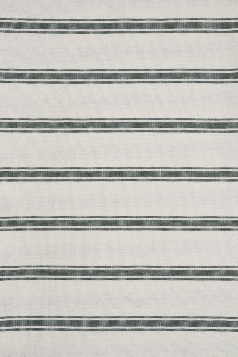 Limoges Stripe Green Double Width Fabric