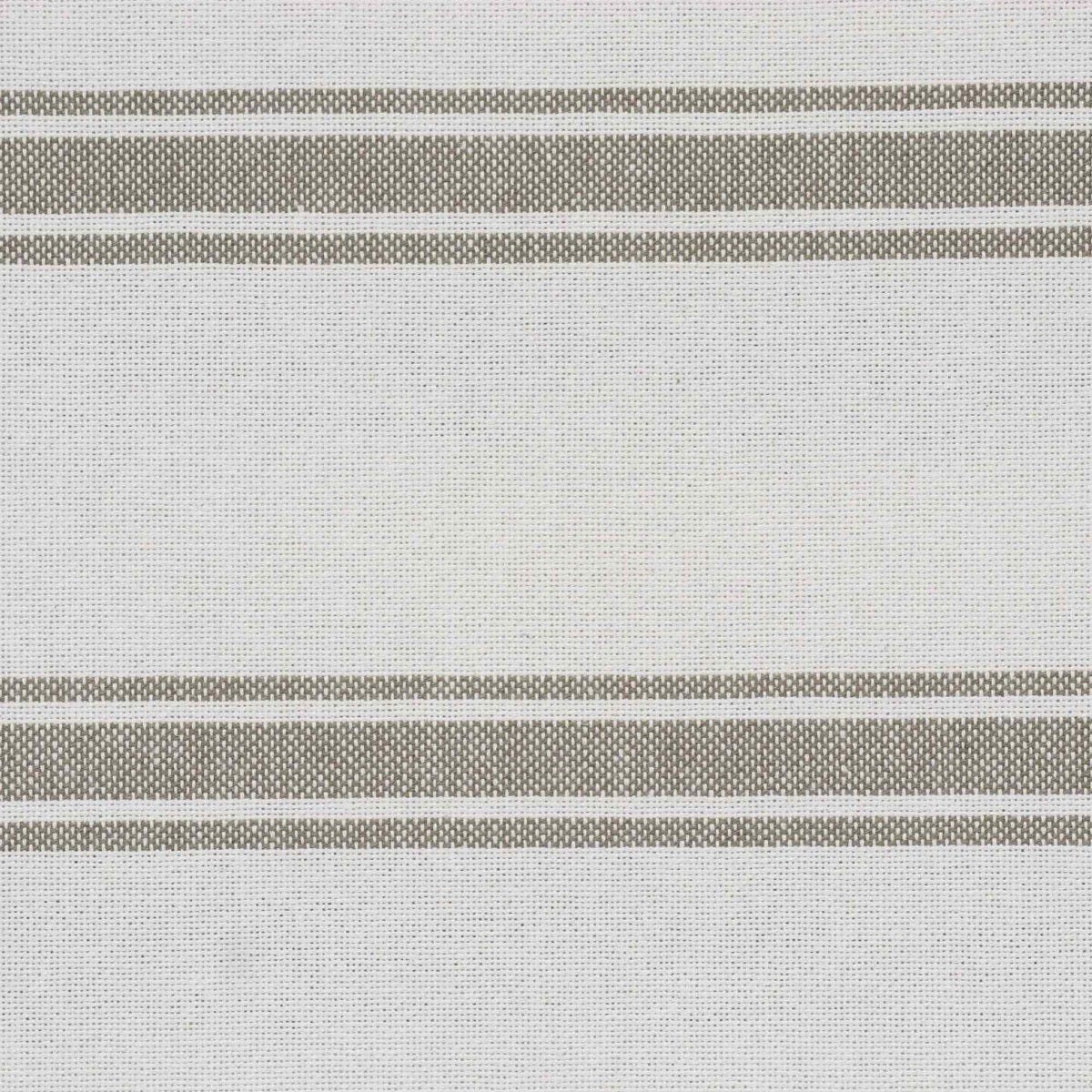 Limoges Stripe Taupe Double Width Fabric - Image 6