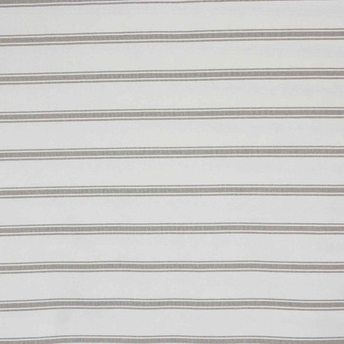 Limoges Stripe Taupe Double Width Fabric - Image 7
