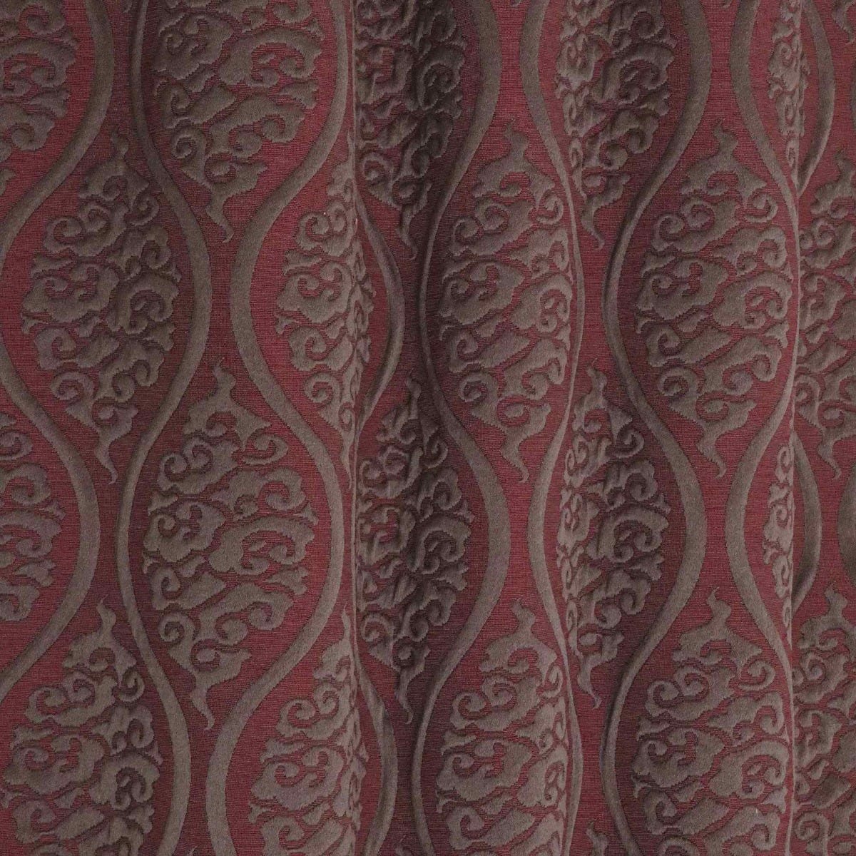 Clearance Linwood Gemini Claret Fabric - Image 7