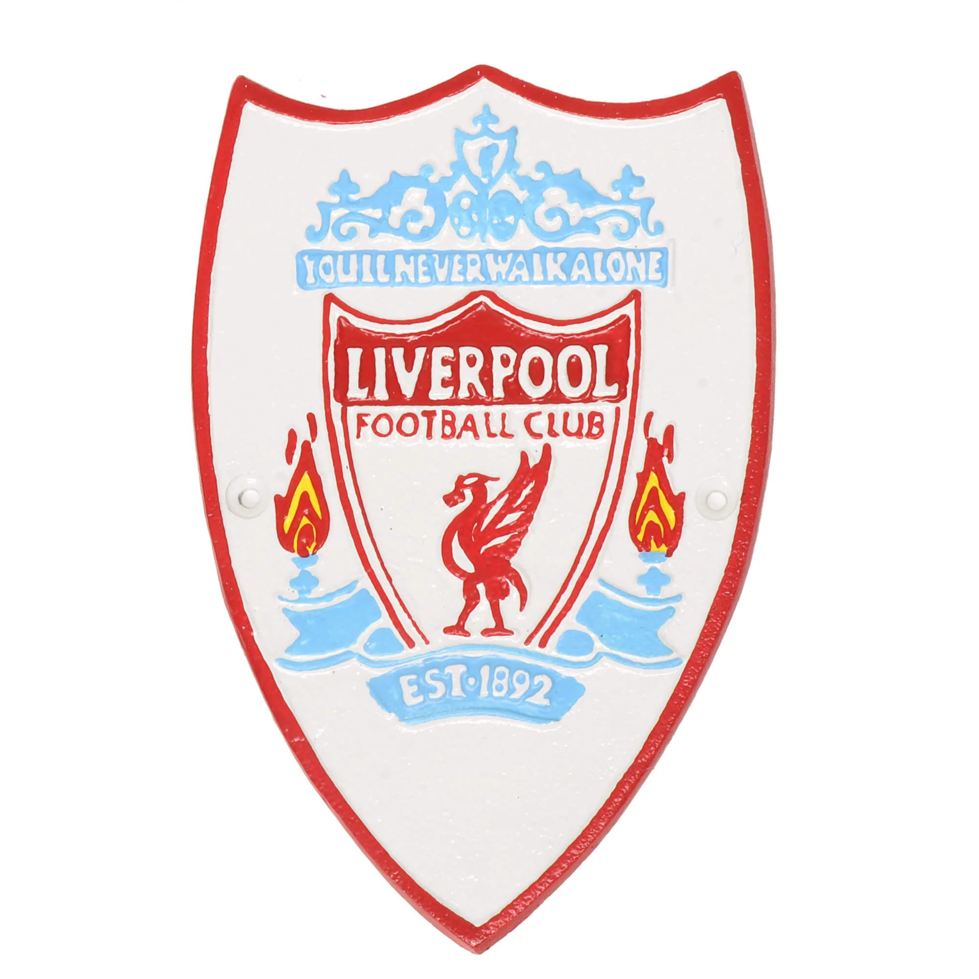 Liverpool Football Cast Iron Wall Sign