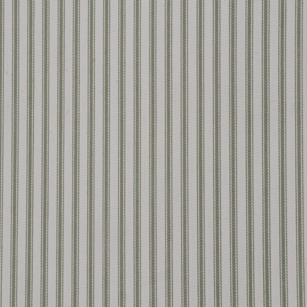 Luxury Green French Ticking Stripe Fabric - Image 7