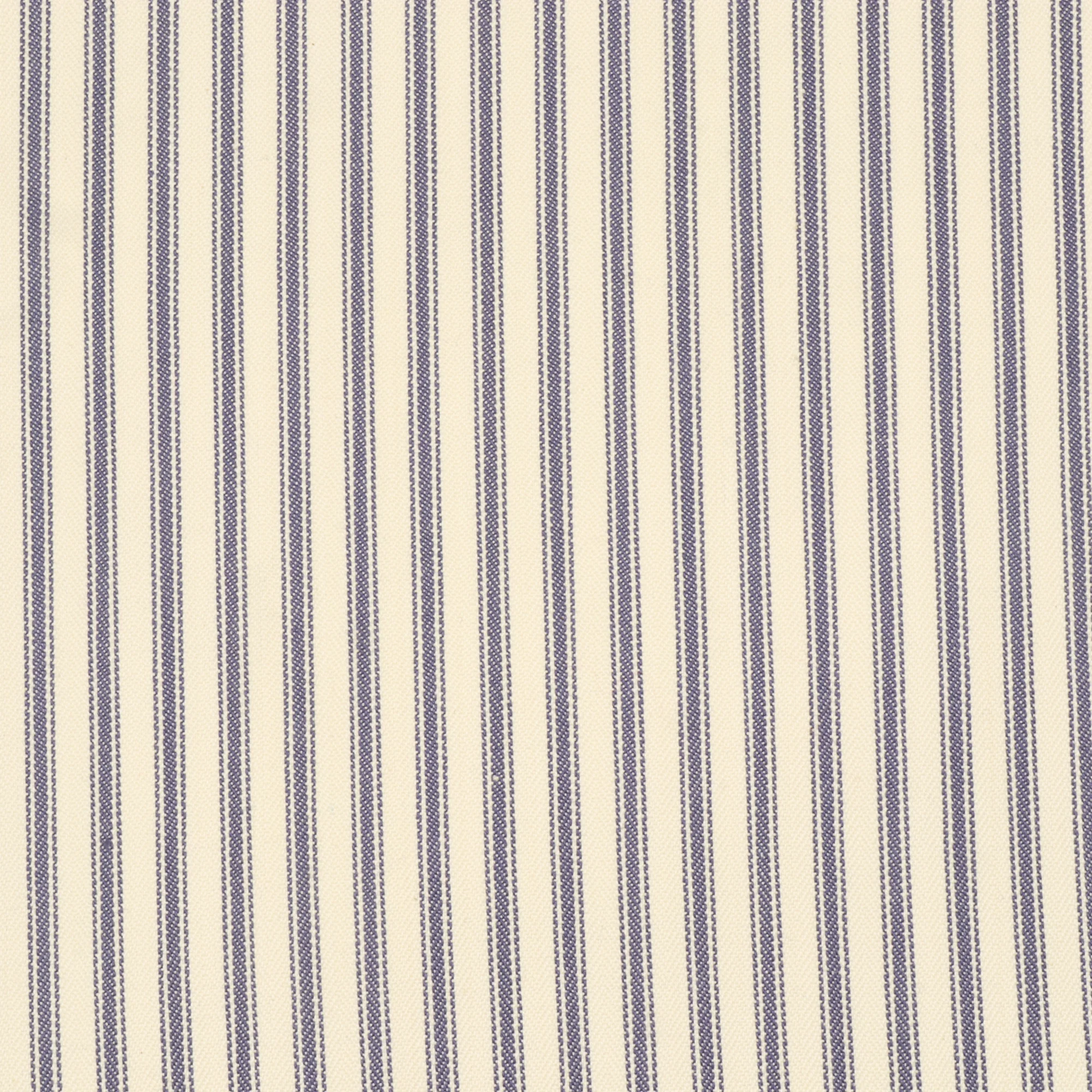 Luxury Ticking Stripe Navy 22" Cushion Cover - Image 3