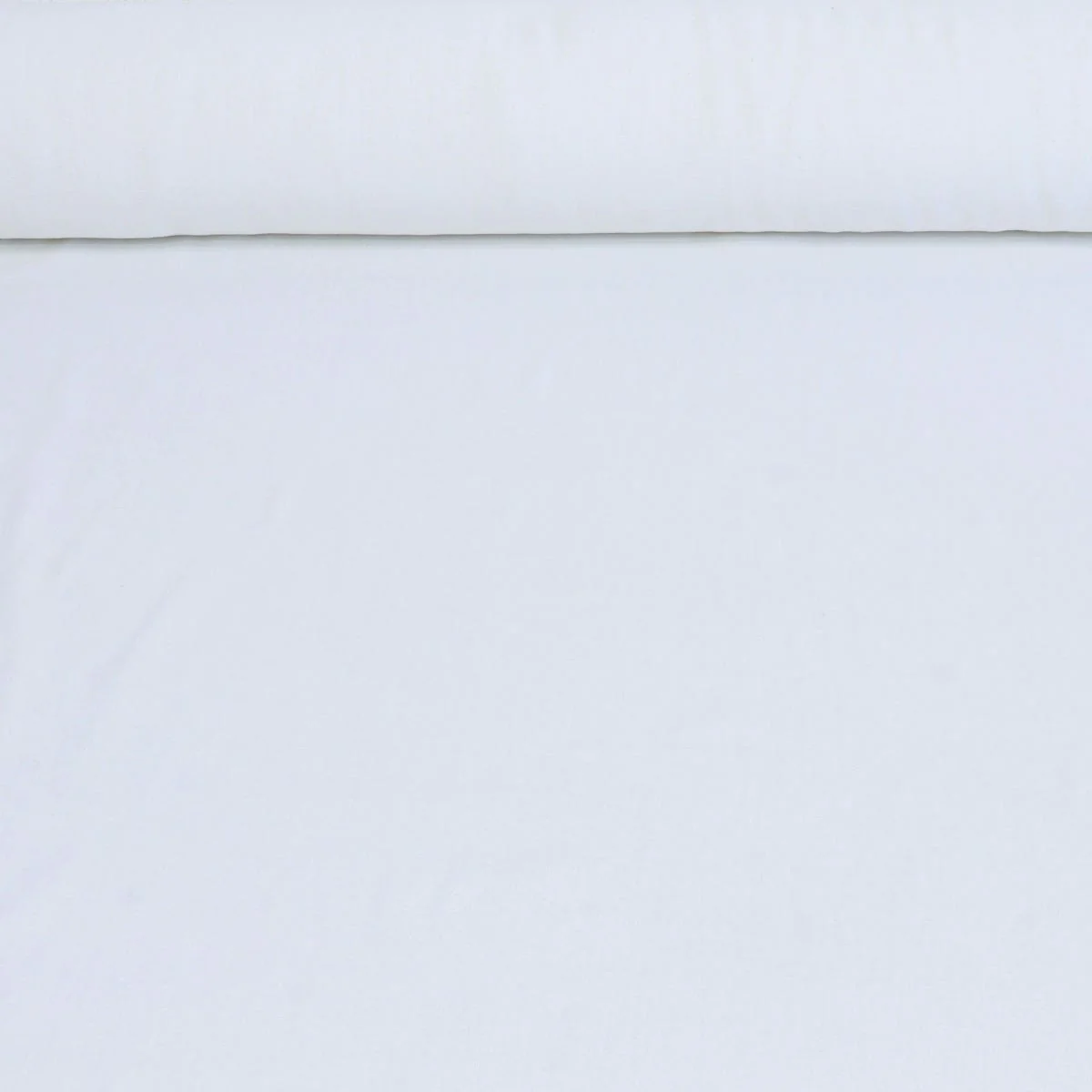 Madrid Bleached White Linen Double Width Fabric - Image 4