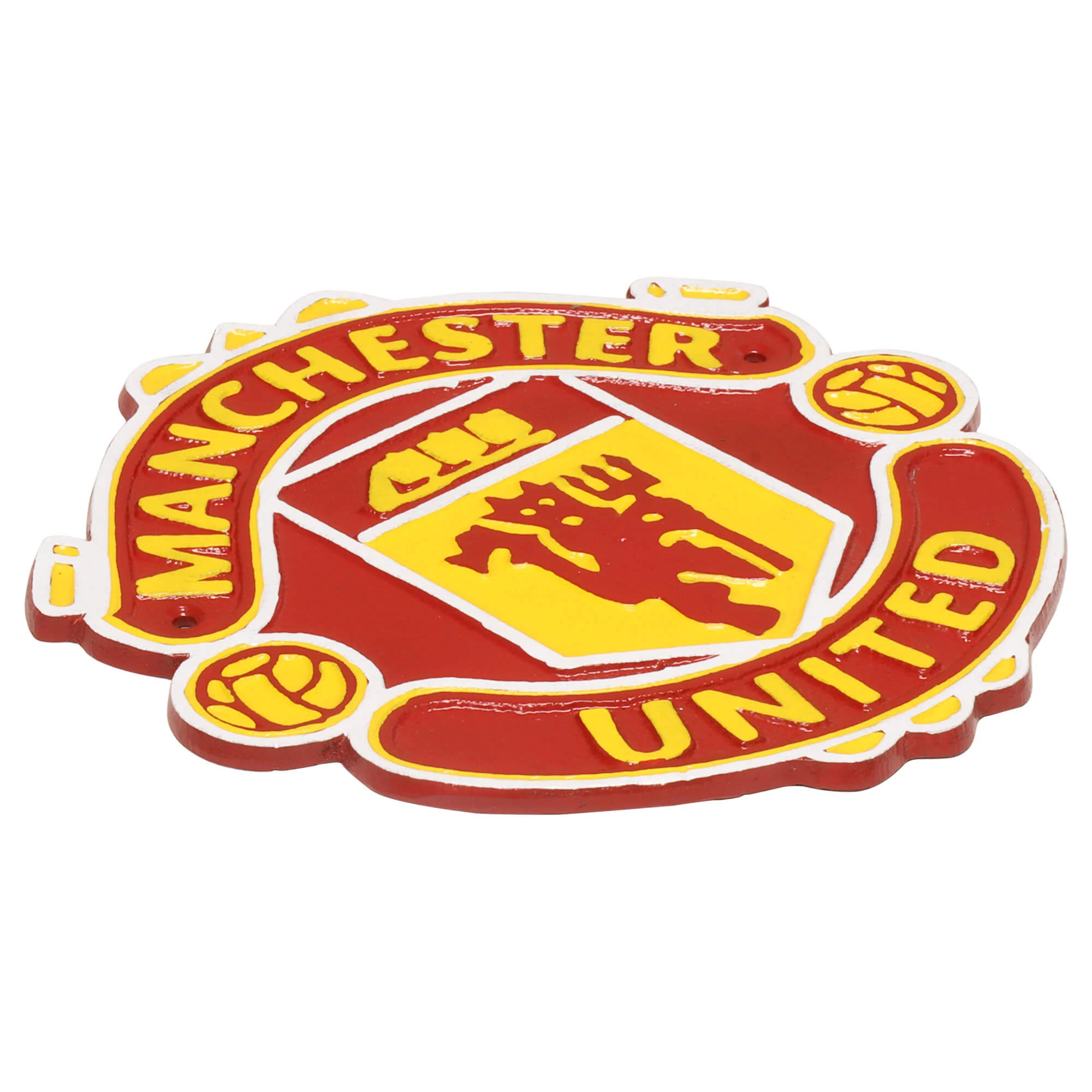 Manchester United Football Cast Iron Wall Sign - Image 2