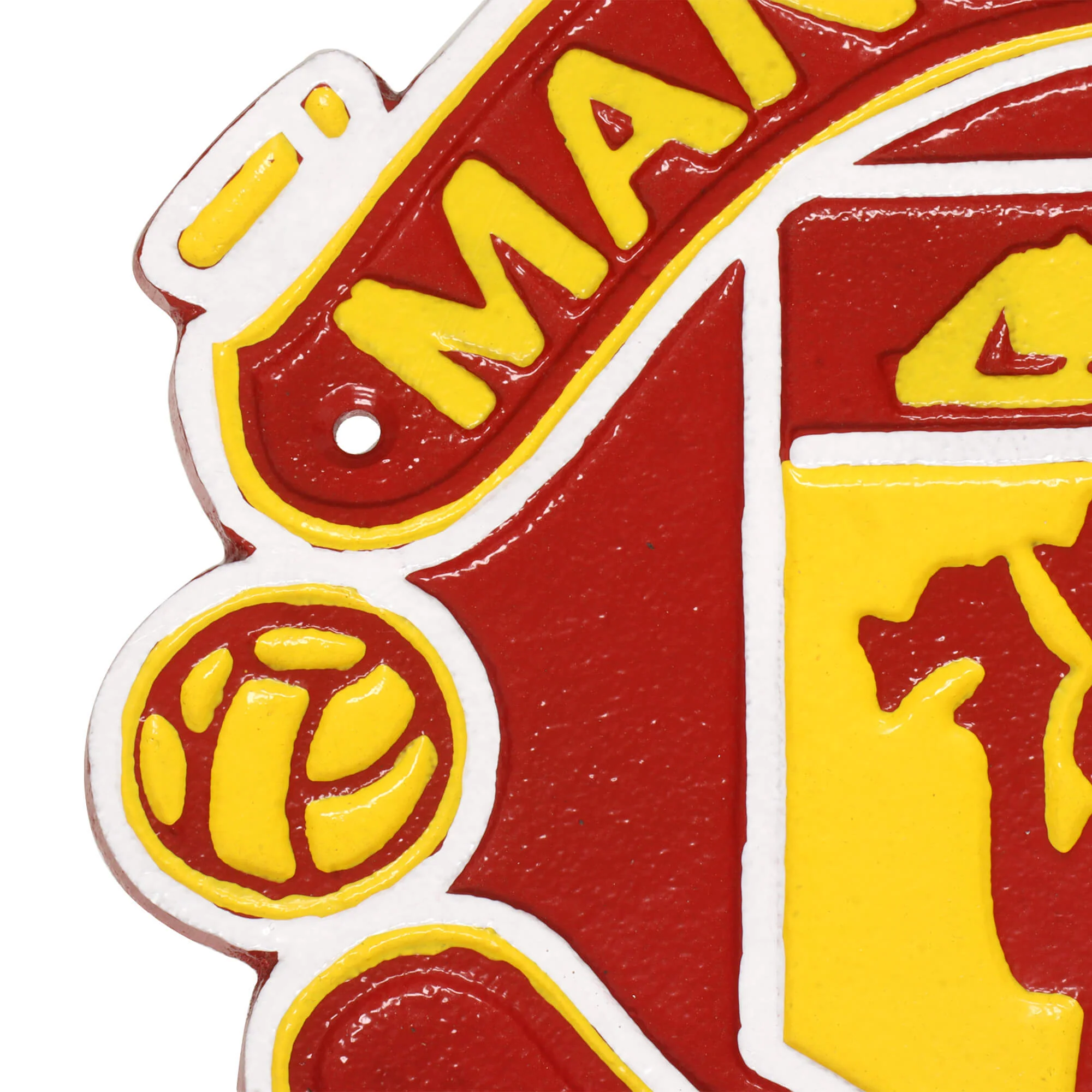 Manchester United Football Cast Iron Wall Sign - Image 3