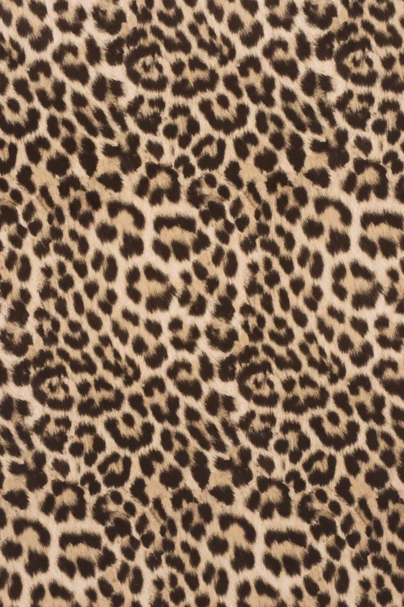 Masai Faux Animal Velvet Fabric