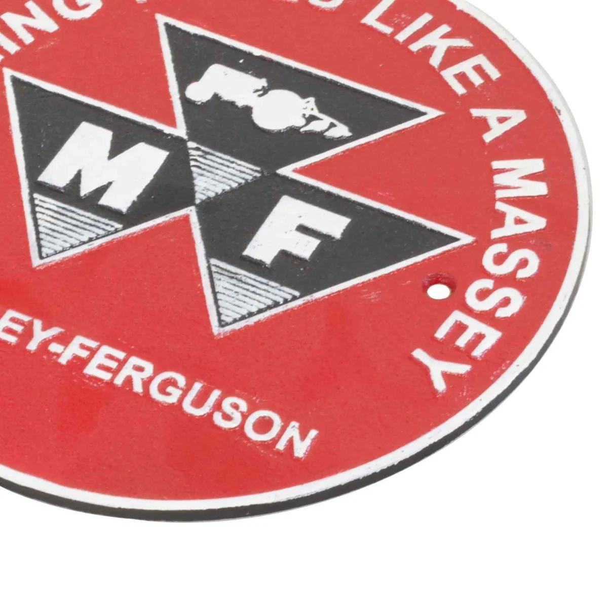 Massey Ferguson Cast Iron Wall Sign - Image 2