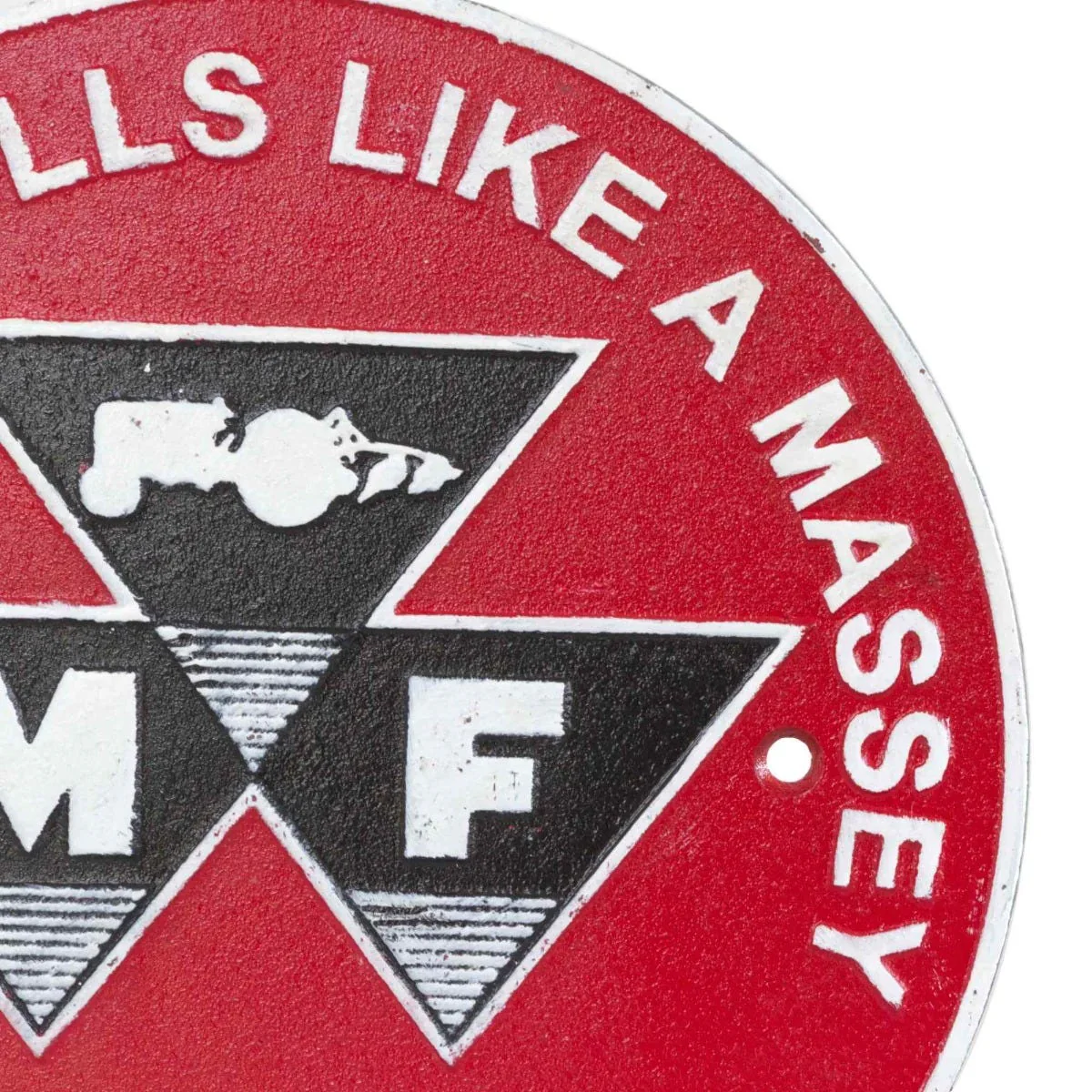Massey Ferguson Cast Iron Wall Sign - Image 4