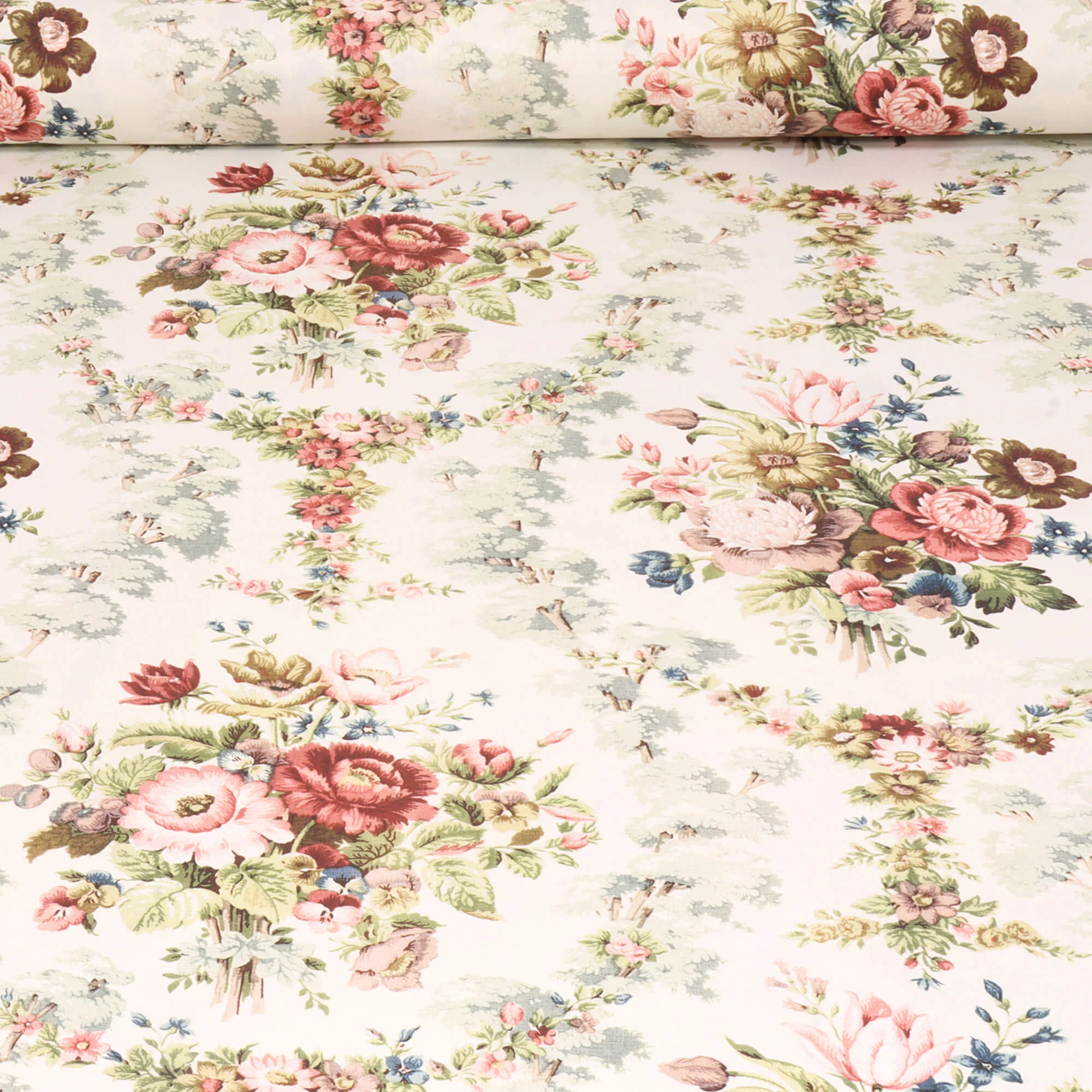 Matilda Floral Bloom Fabric - Image 2