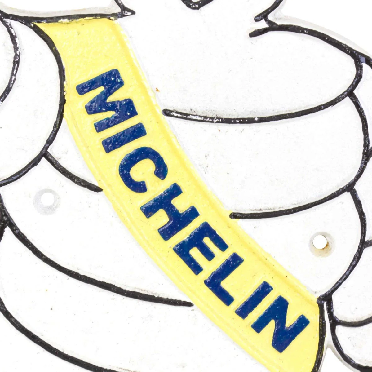 Michelin Man Silhouette Cast Iron Wall Sign - Image 2