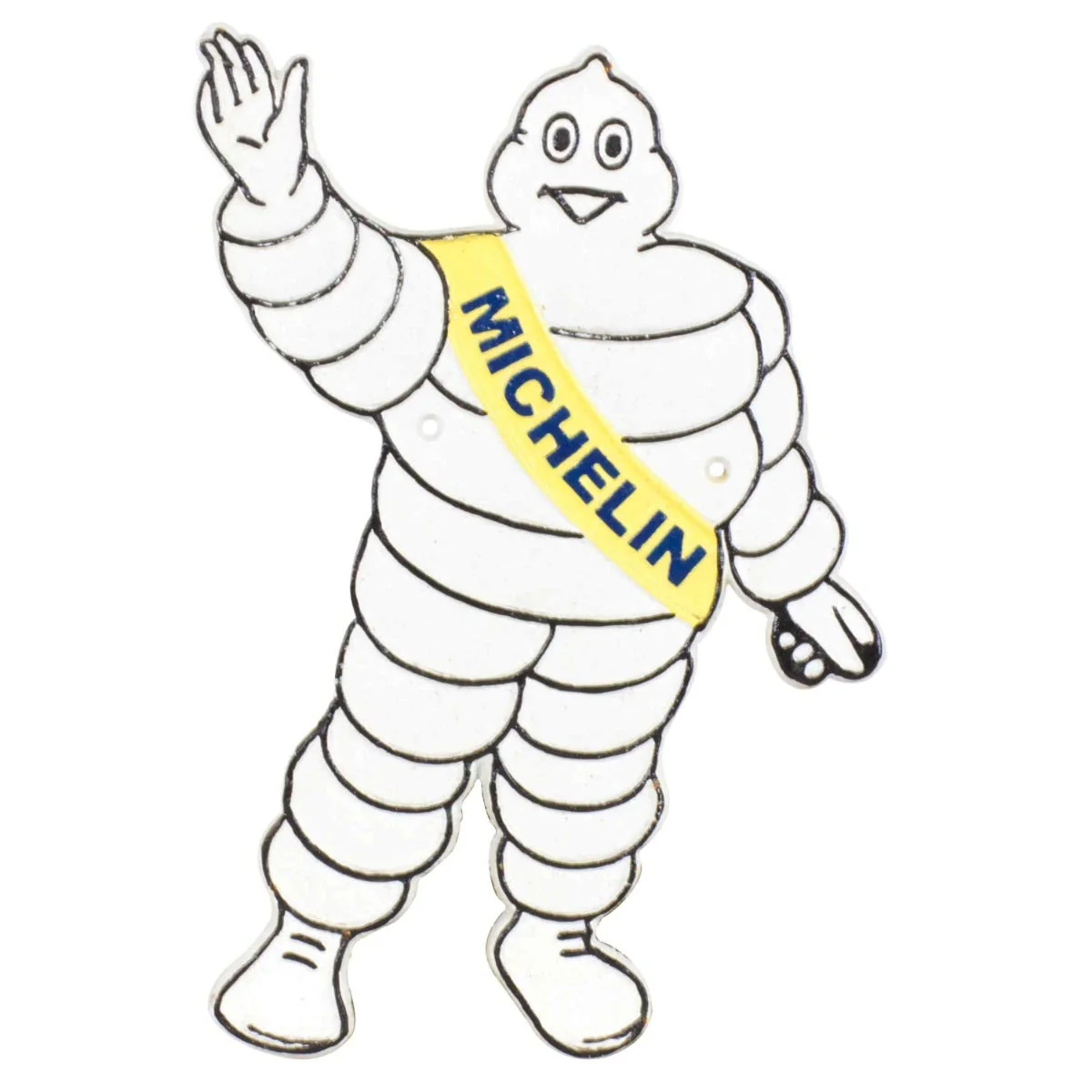 Michelin Man Silhouette Cast Iron Wall Sign - Image 3