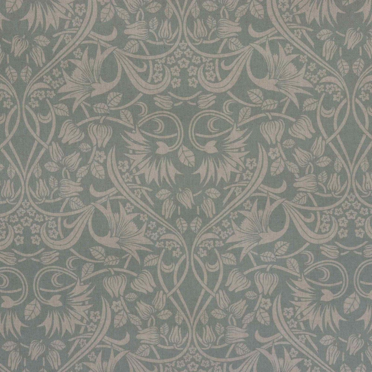 Morris Garden Duck Egg 140cm Fabric - Image 6