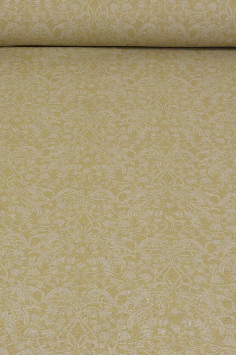 Morris Garden Yellow 140cm Fabric - Image 2