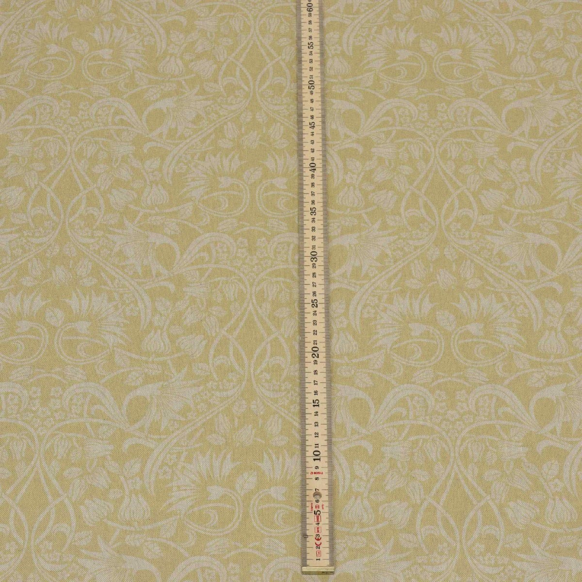 Morris Garden Yellow 140cm Fabric - Image 5
