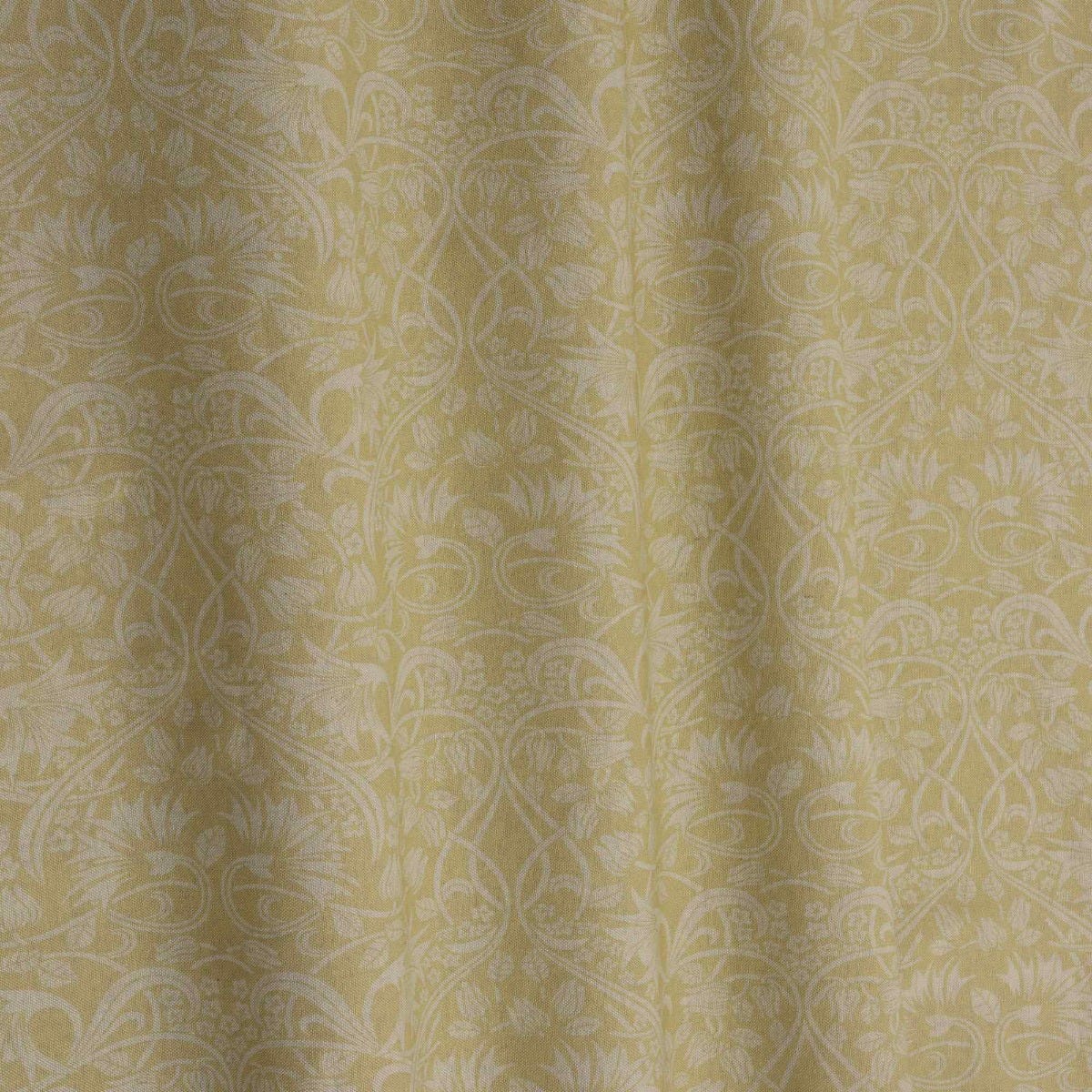 Morris Garden Yellow 140cm Fabric - Image 7