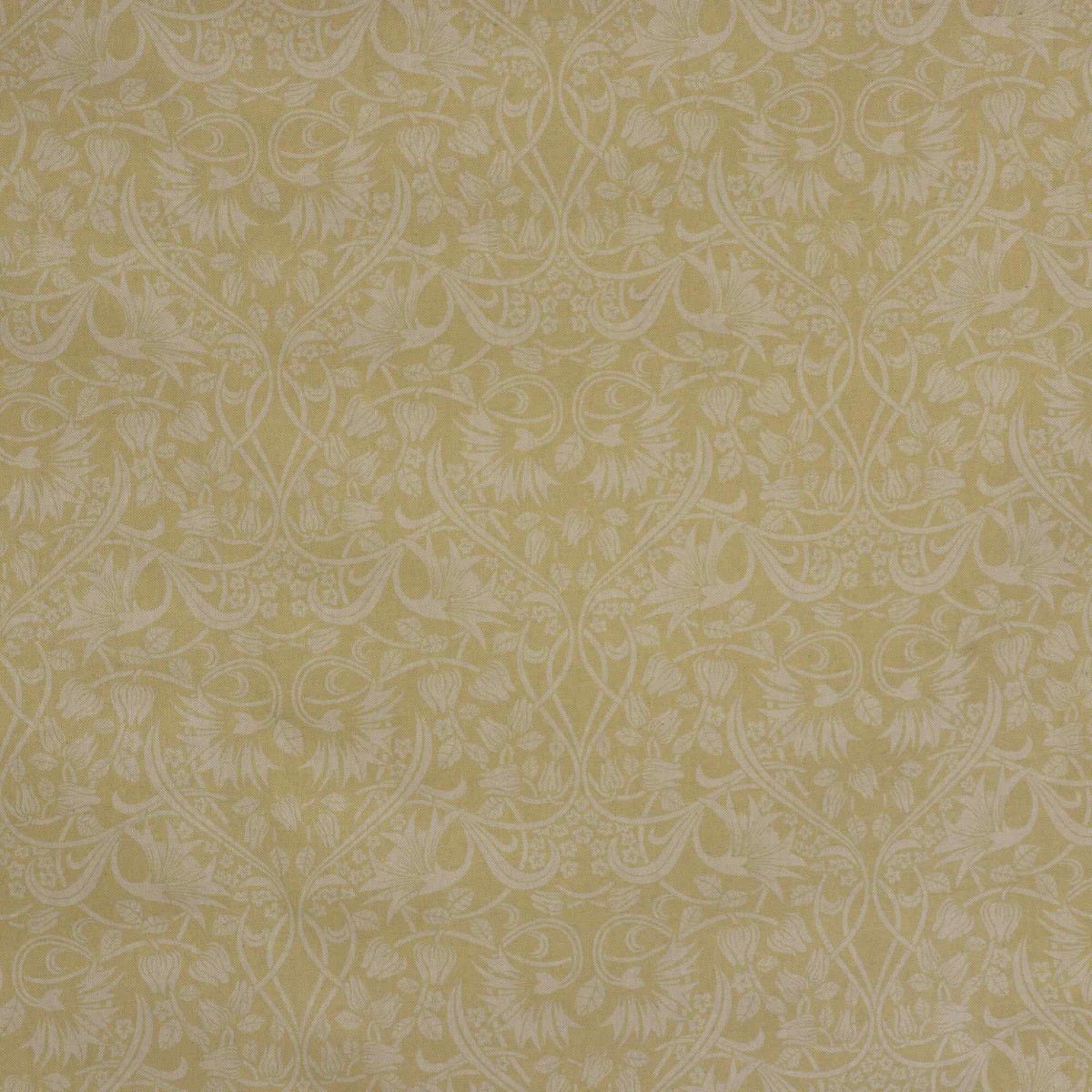 Morris Garden Yellow 140cm Fabric - Image 8