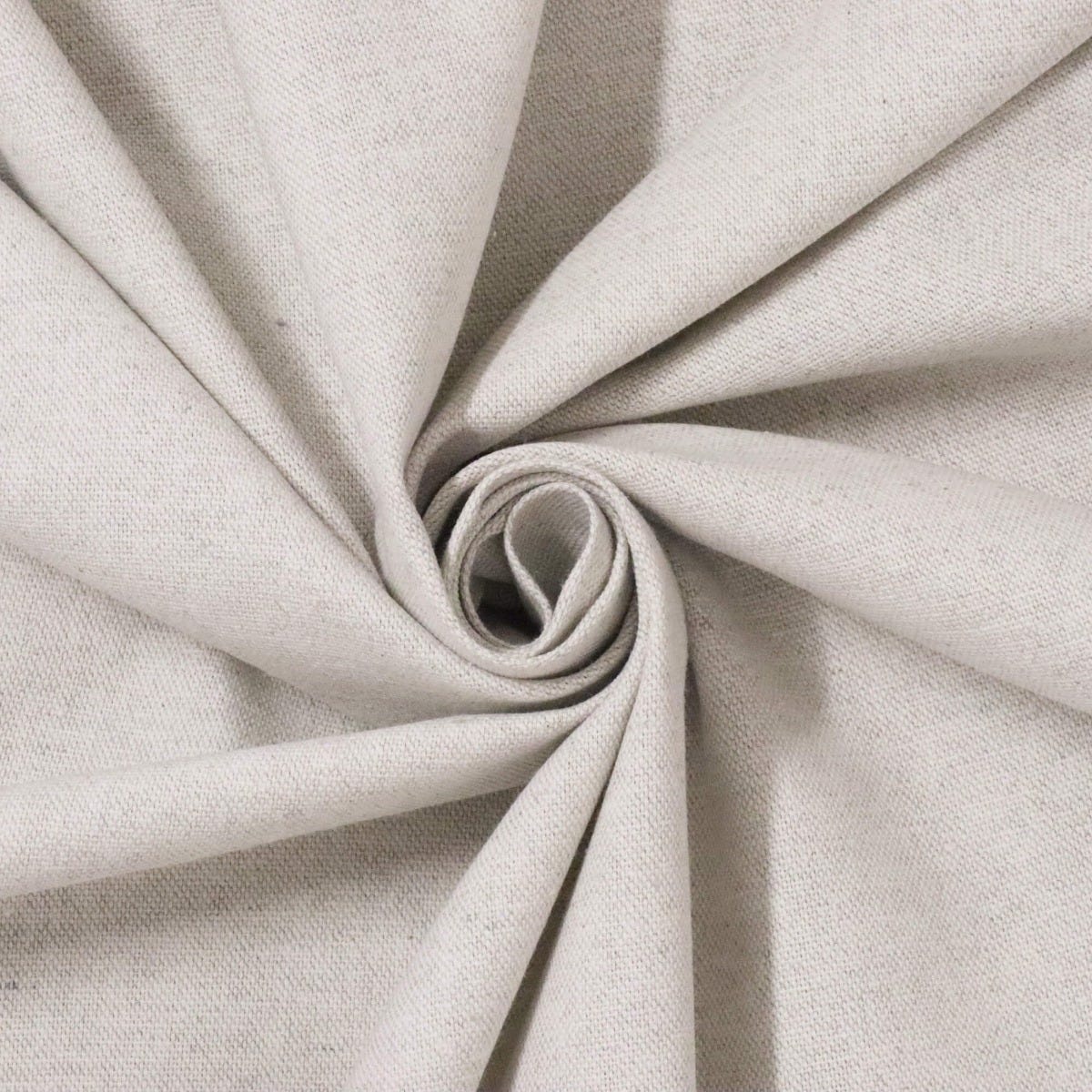 Morzine Plain Natural Fabric - Image 3