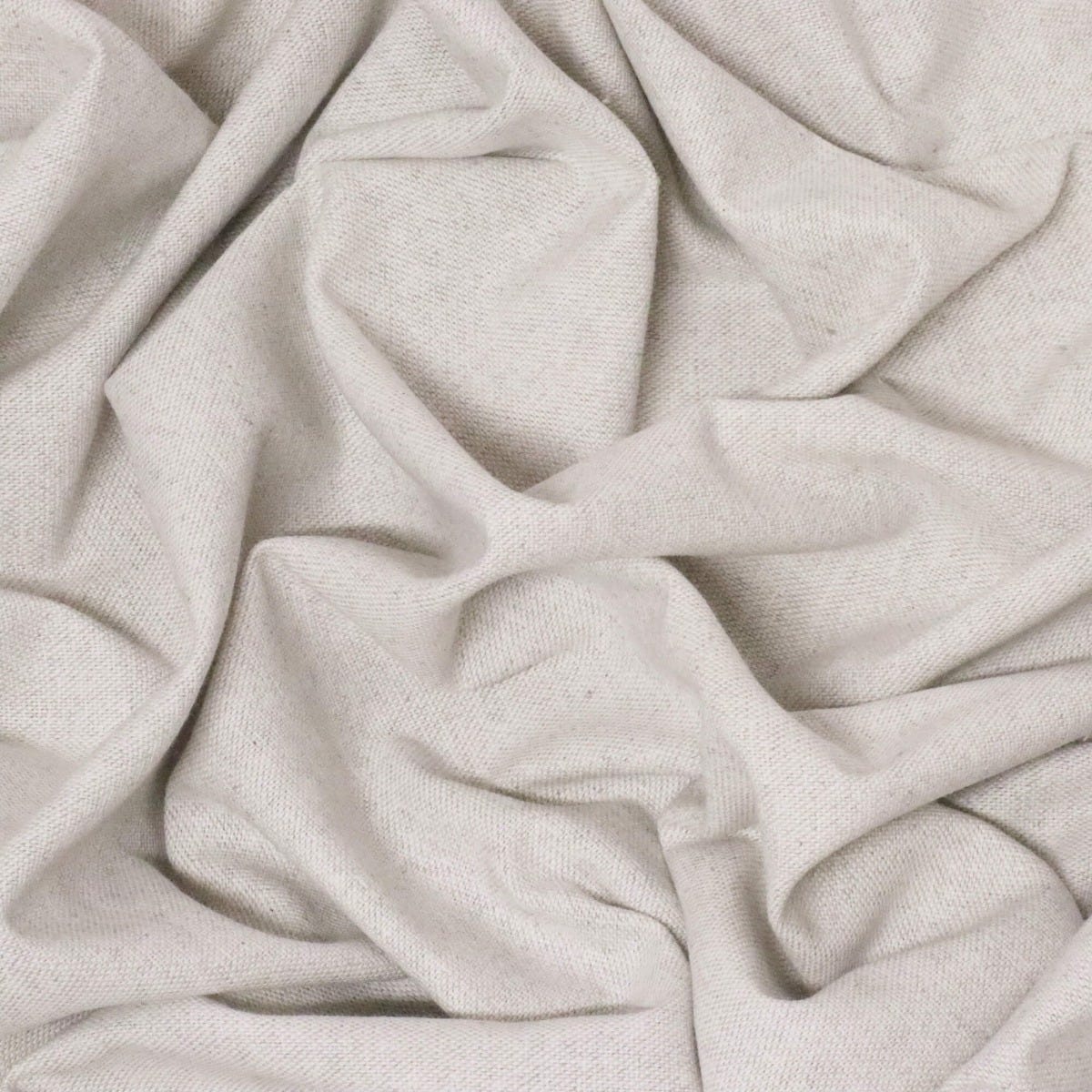 Morzine Plain Natural Fabric - Image 4
