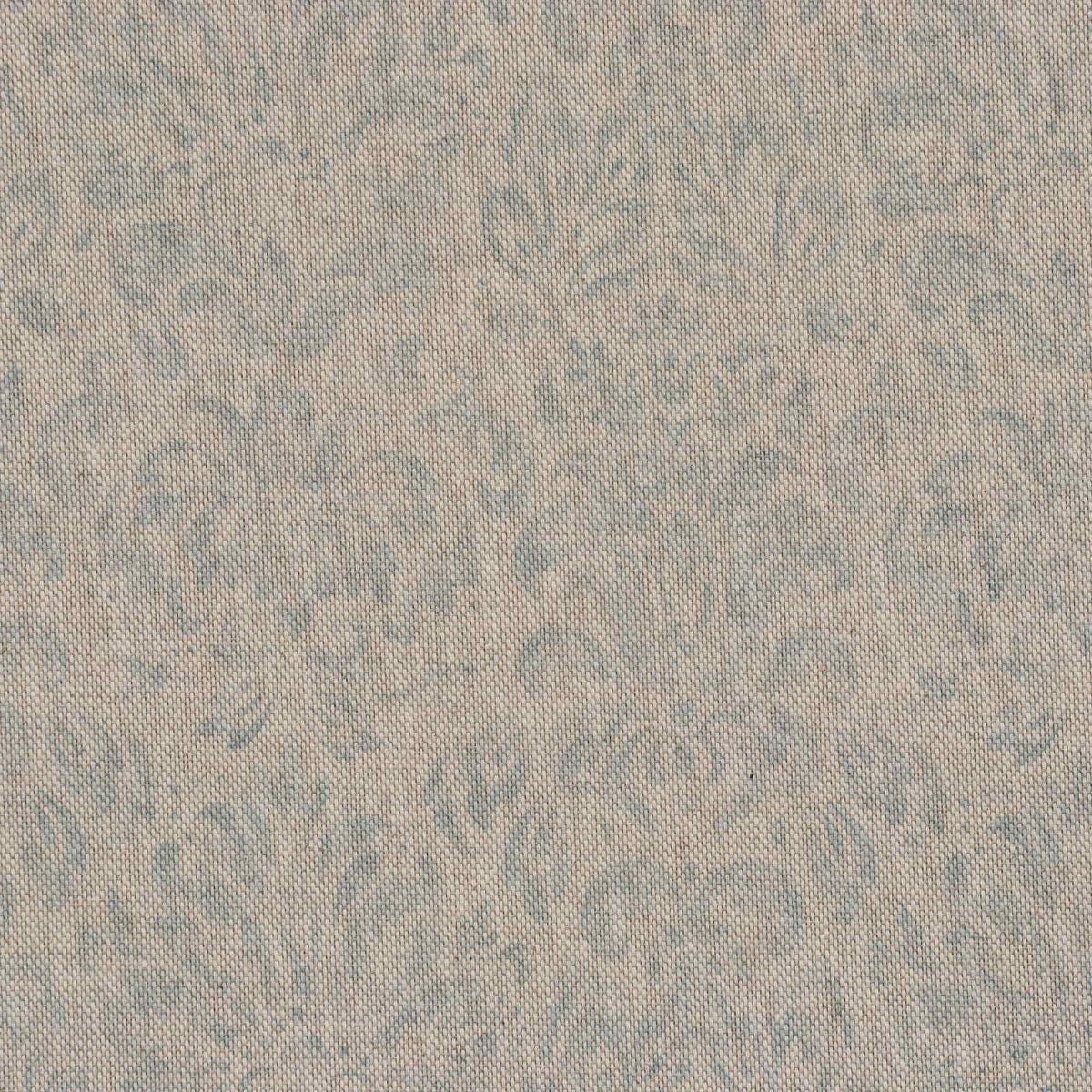 Noble Heraldic Blue Double Width Fabric - Image 6
