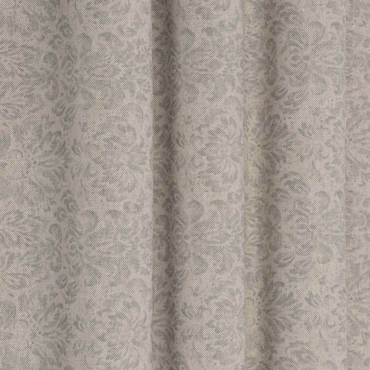 Noble Heraldic Dove Grey Double Width Fabric - Image 7
