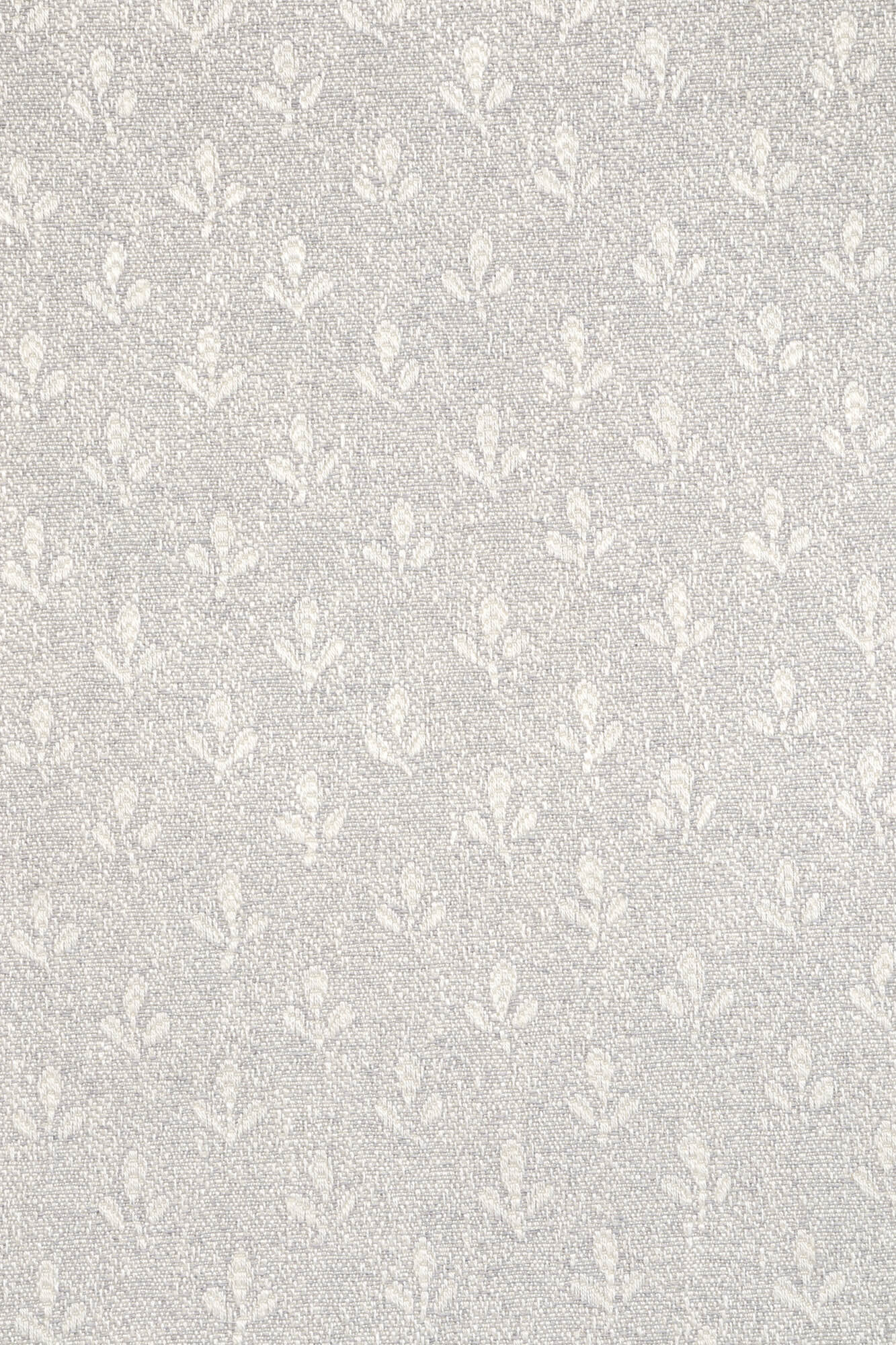 Oakmere Sprig Silver FR Fabric