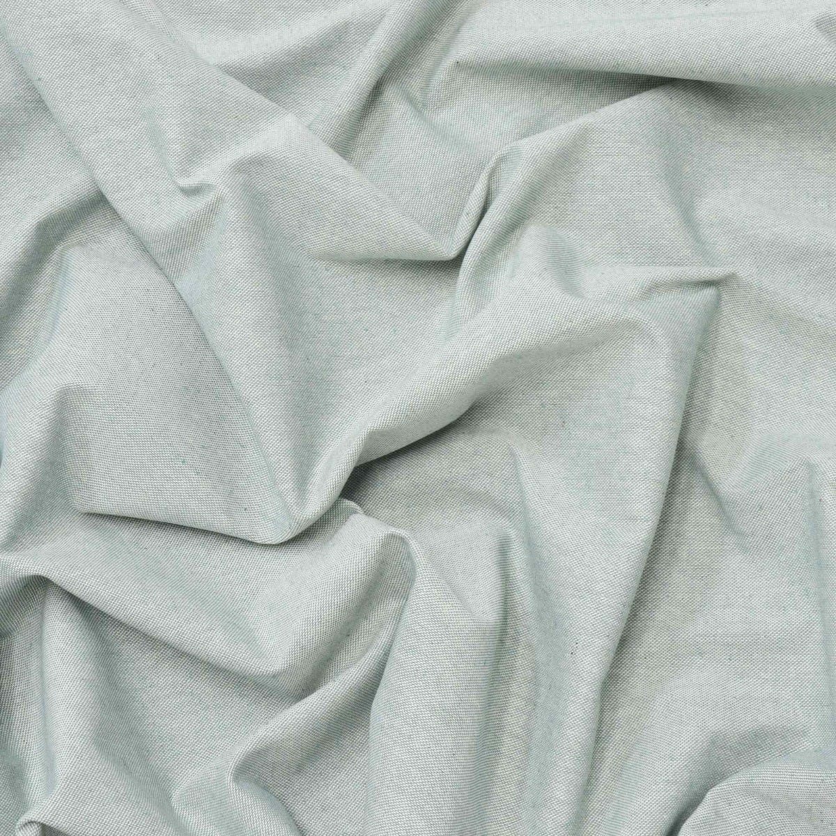 Oatmeal Linen Green Double Width Fabric - Image 3