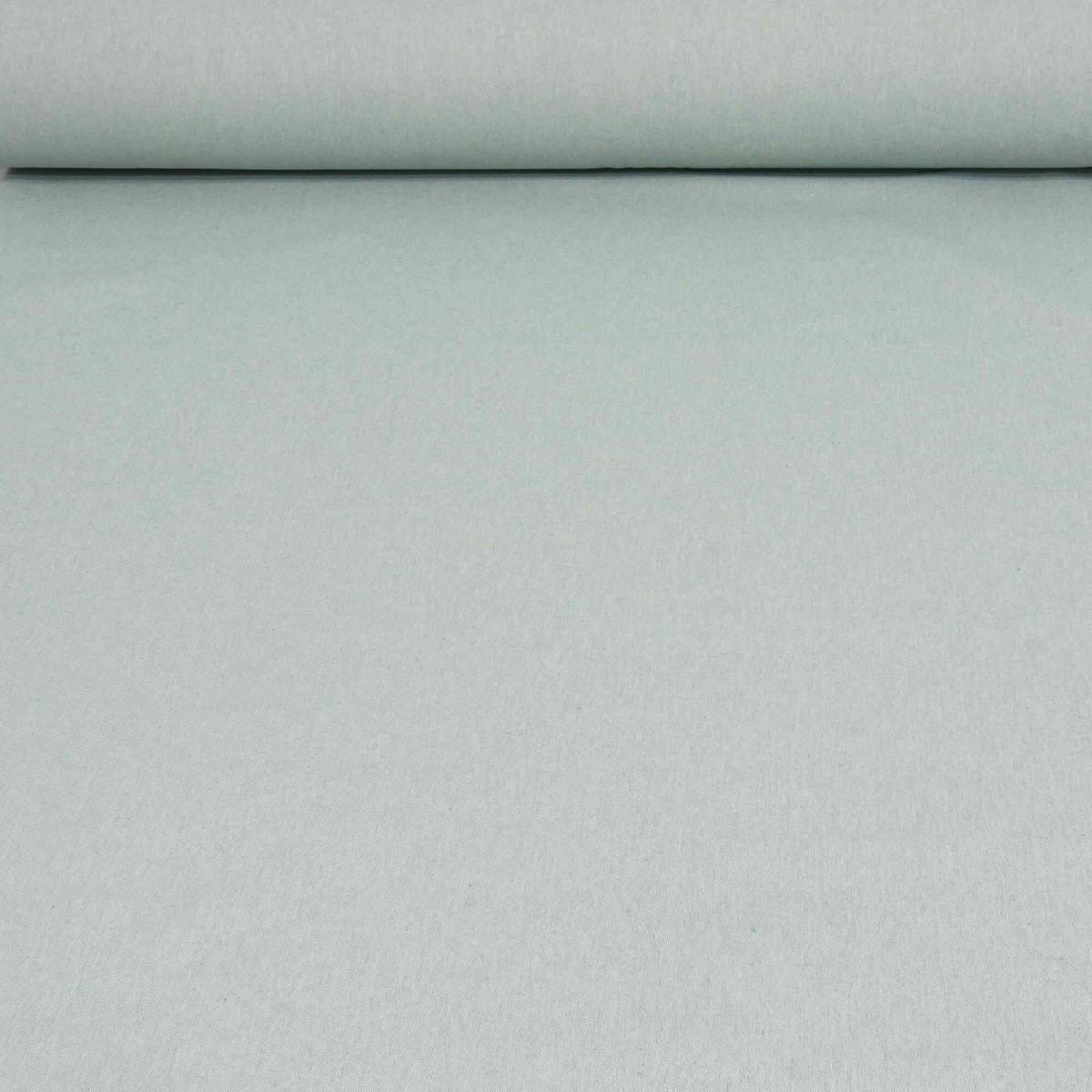 Oatmeal Linen Green Double Width Fabric - Image 4