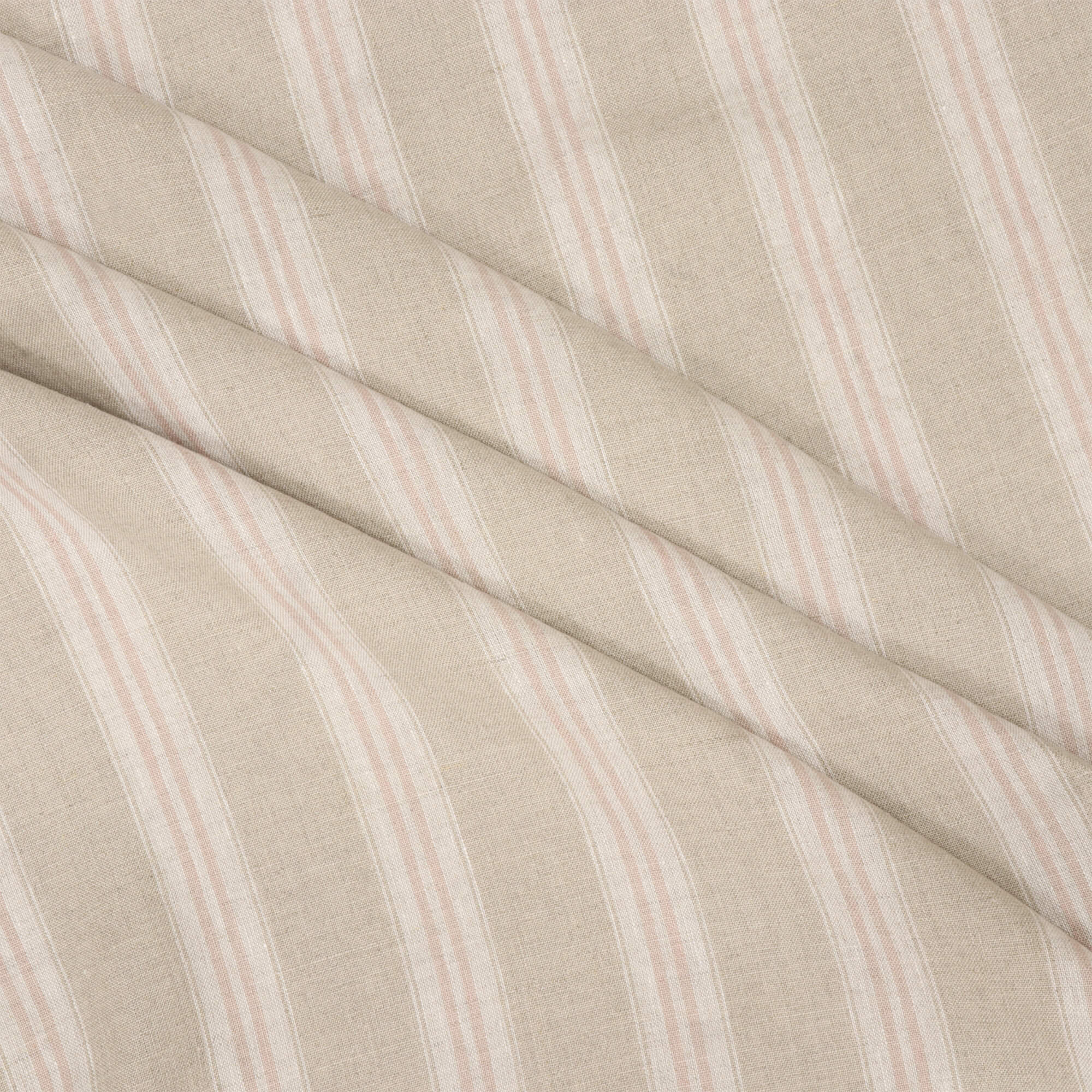 Oslo Stripe Pink Fabric - Image 7