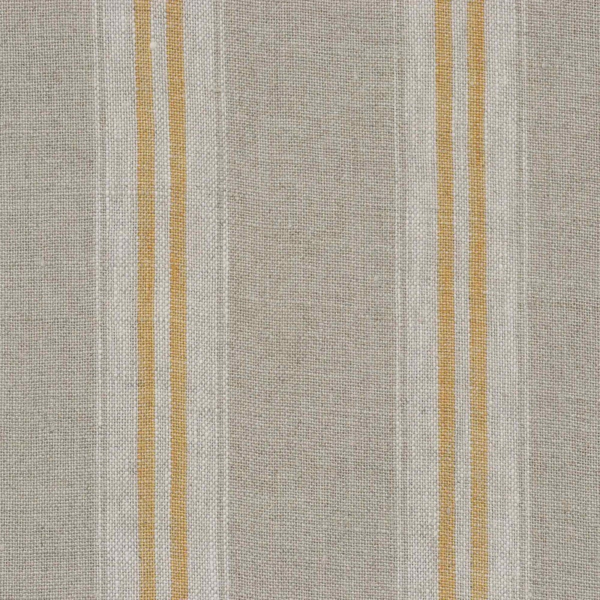 Oslo Stripe Saffron Yellow Fabric - Image 6