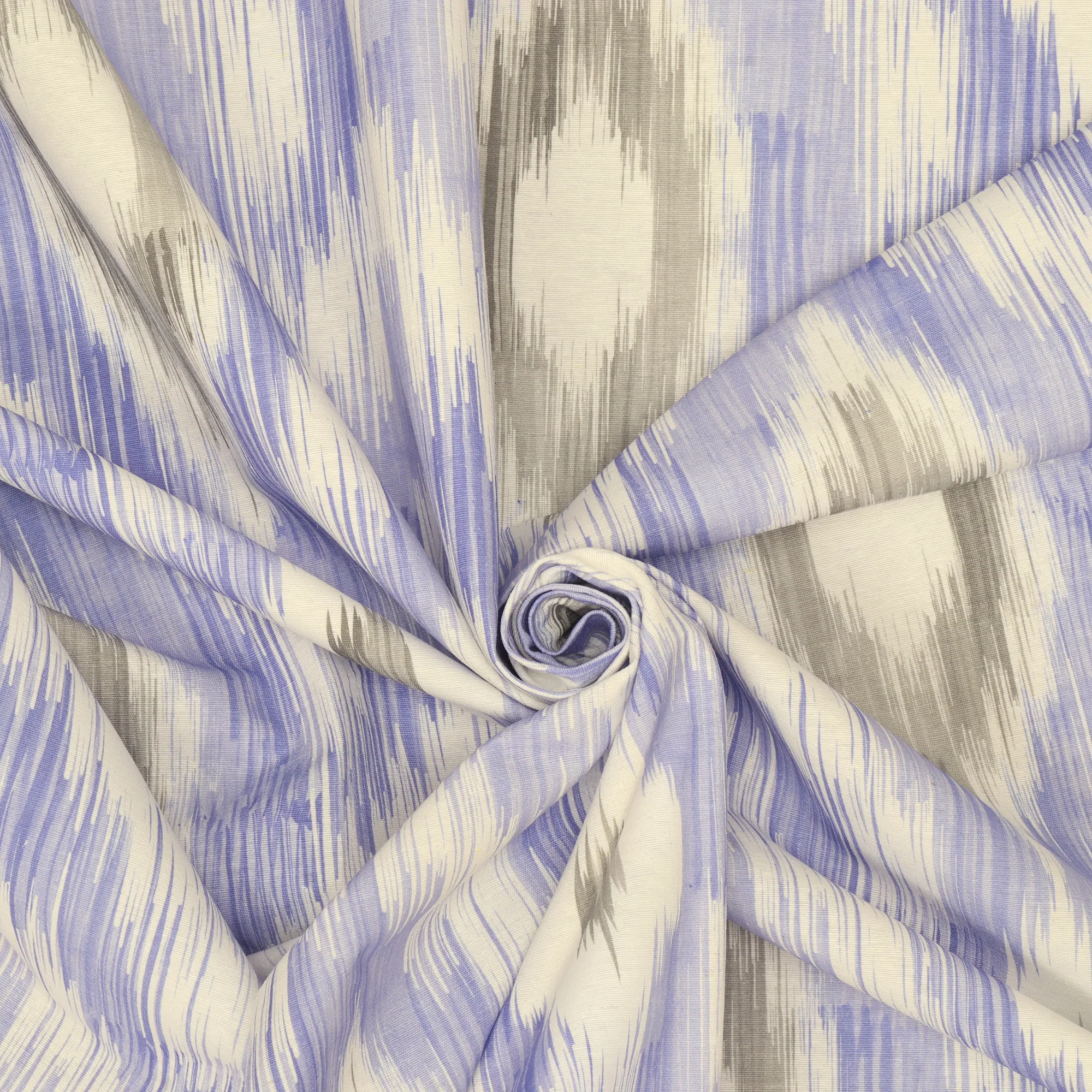 Clearance Rimini Ikat Azur Fabric - Image 3