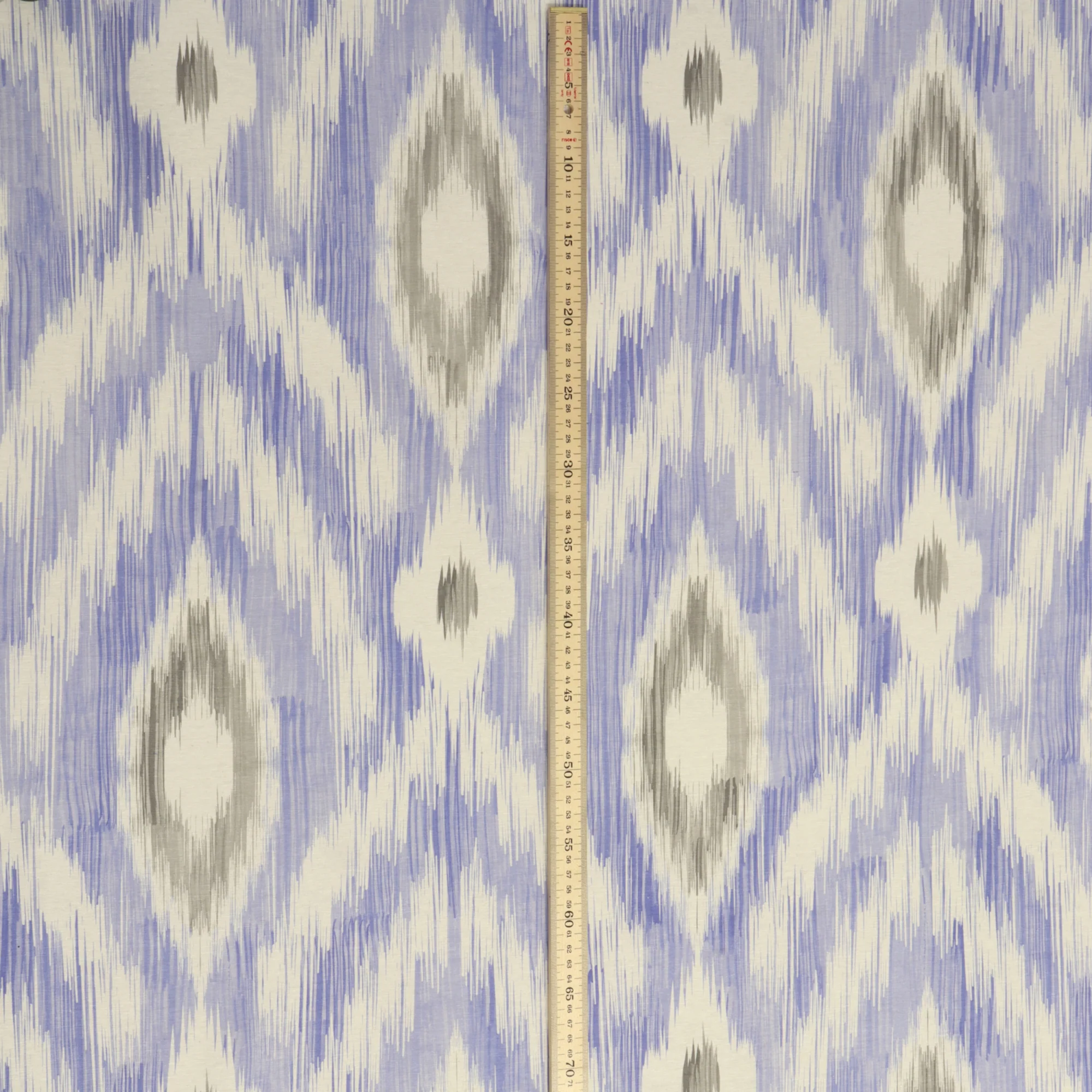 Clearance Rimini Ikat Azur Fabric - Image 5