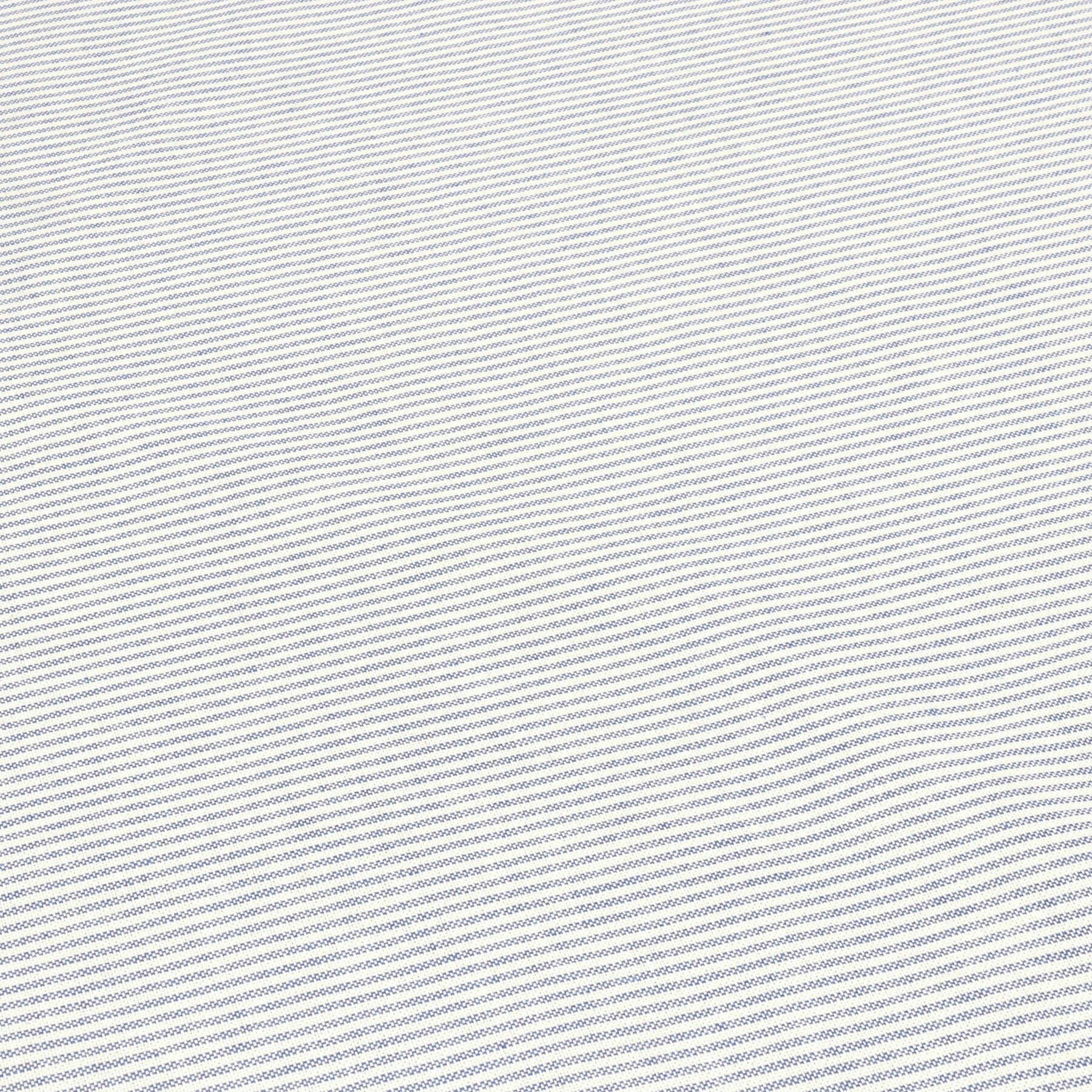 Oxford Pinstripe Blue Double Width Fabric - Image 4