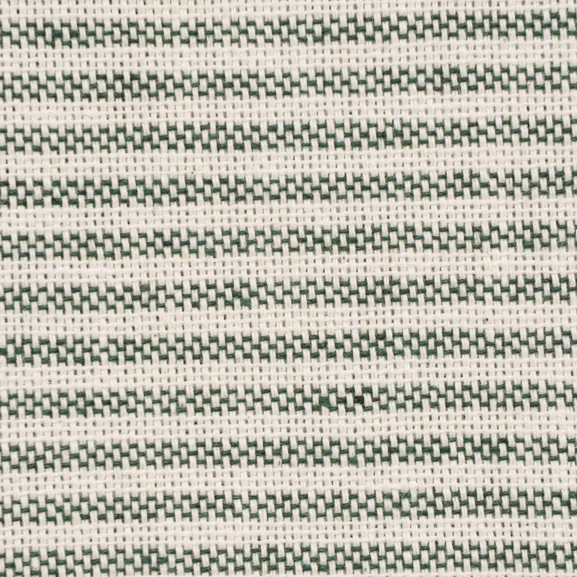 Oxford Pinstripe Green Double Width Fabric - Image 6