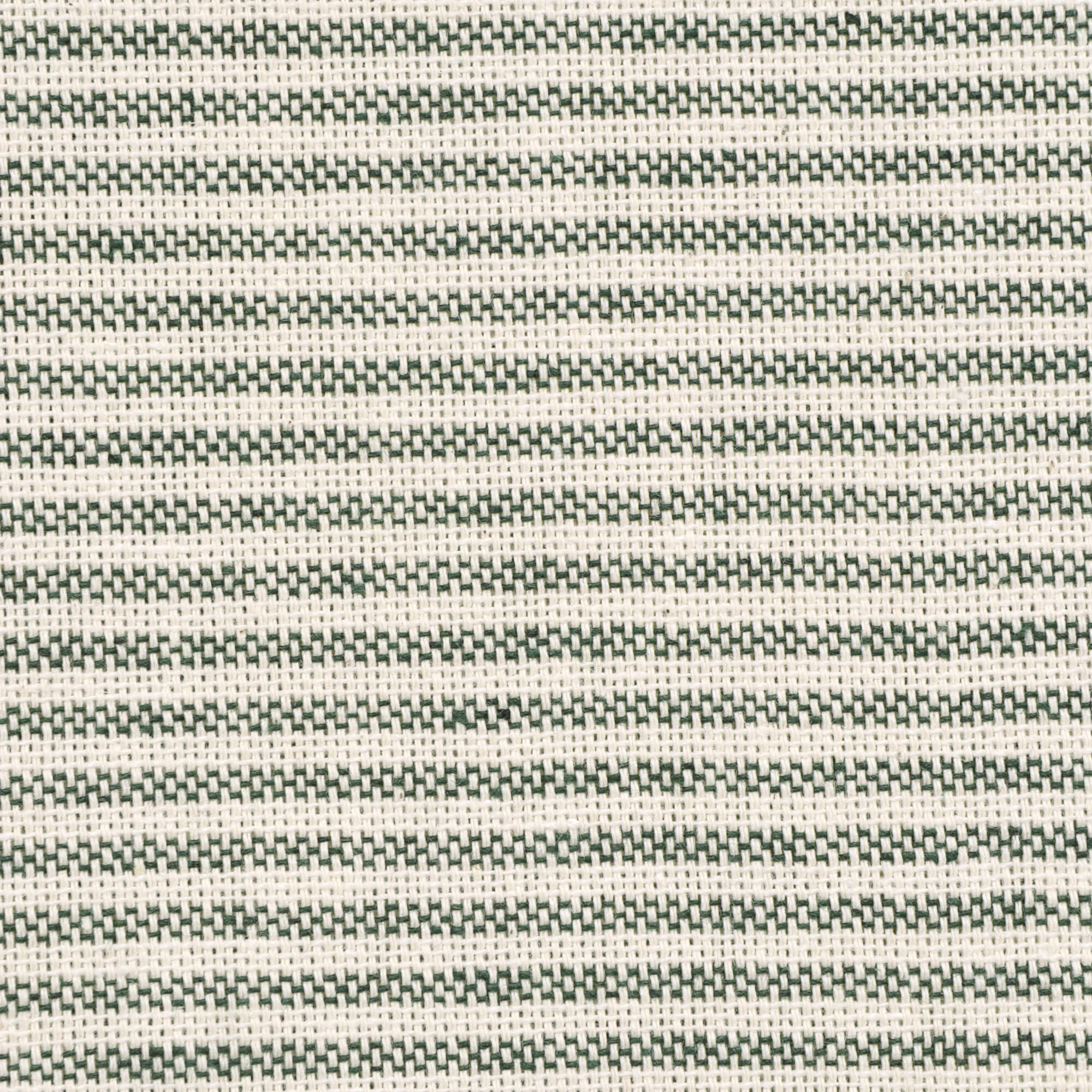 Oxford Pinstripe Green Double Width Fabric - Image 8