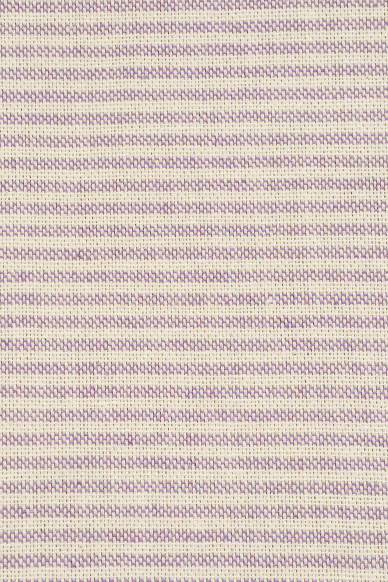 Oxford Pinstripe Lilac Double Width Fabric