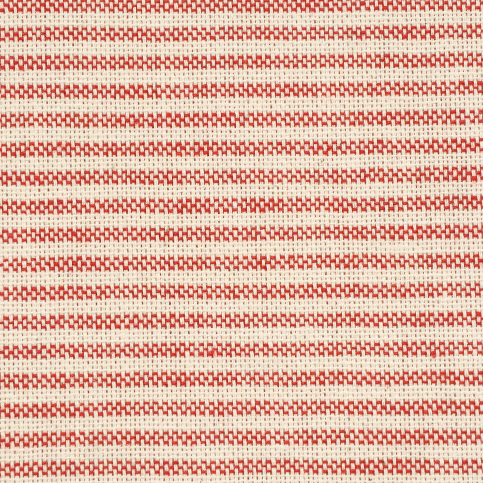 Oxford Pinstripe Red Double Width Fabric - Image 6