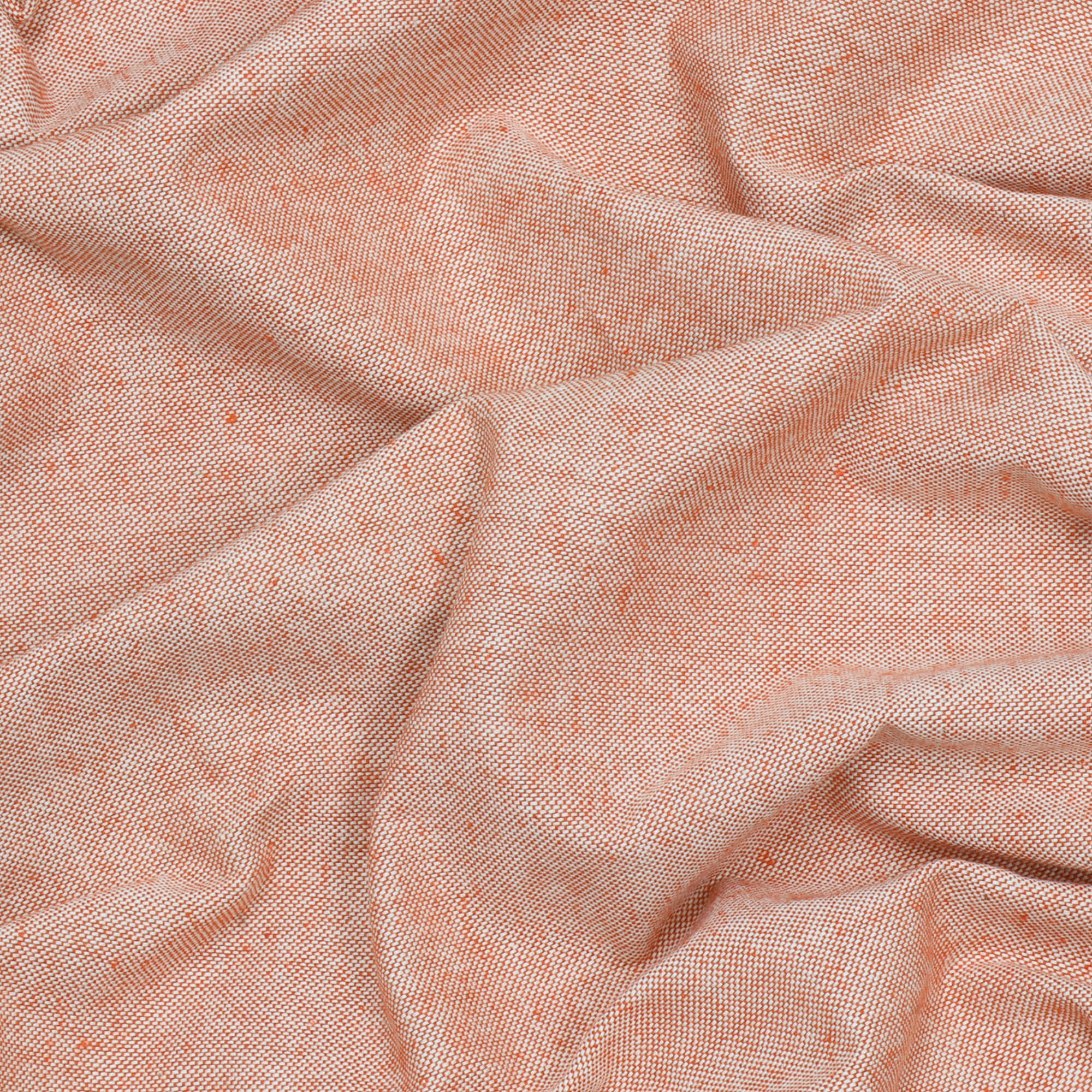 Oxford Plain Burnt Orange Double Width Fabric - Image 3