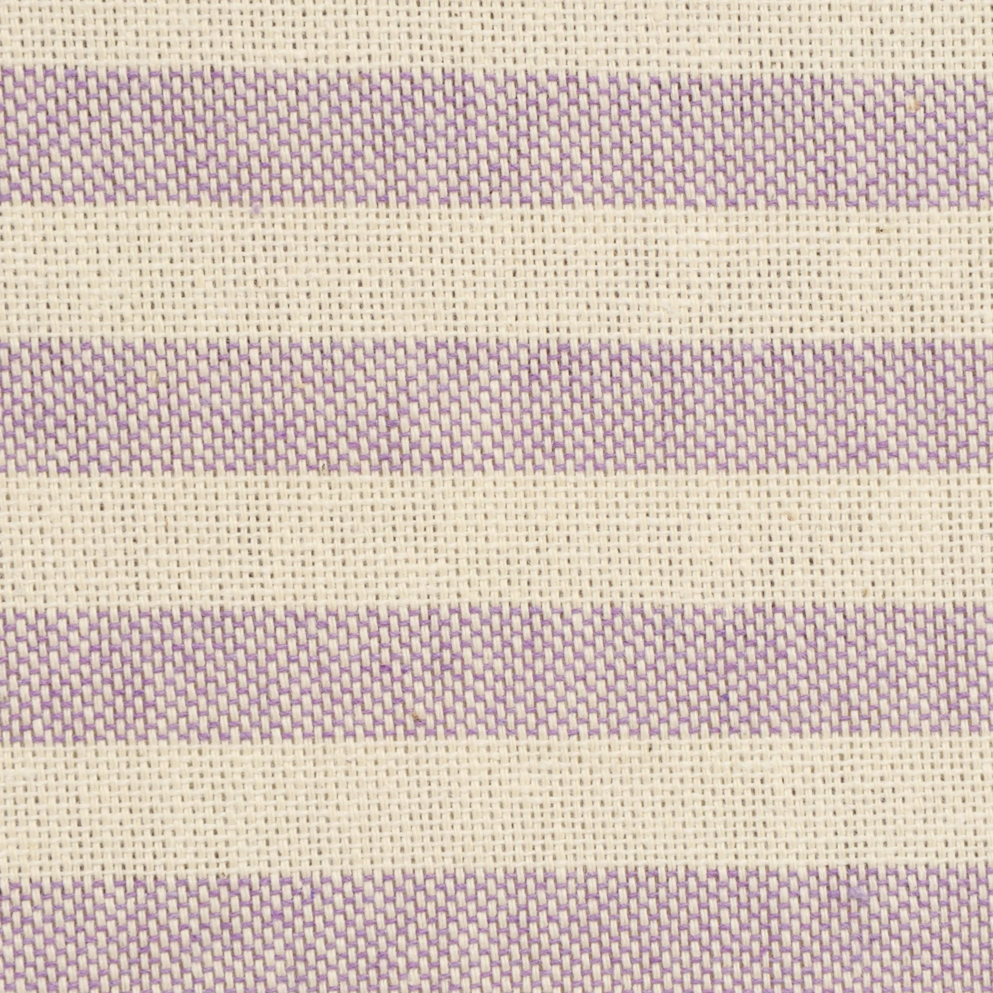 Oxford Stripe Lilac Double Width Fabric - Image 5