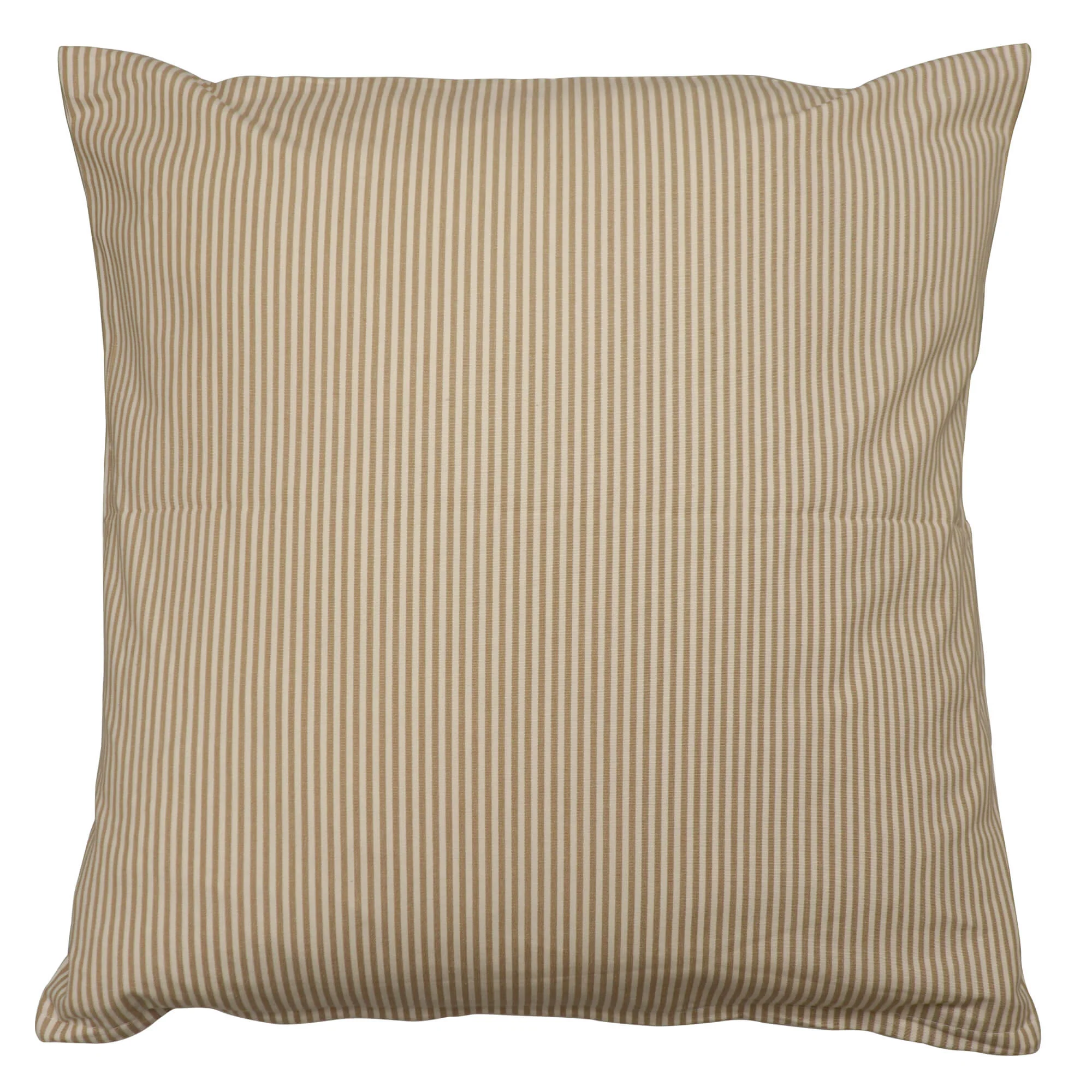 Pinstripe Beige Cushion Cover - Image 4