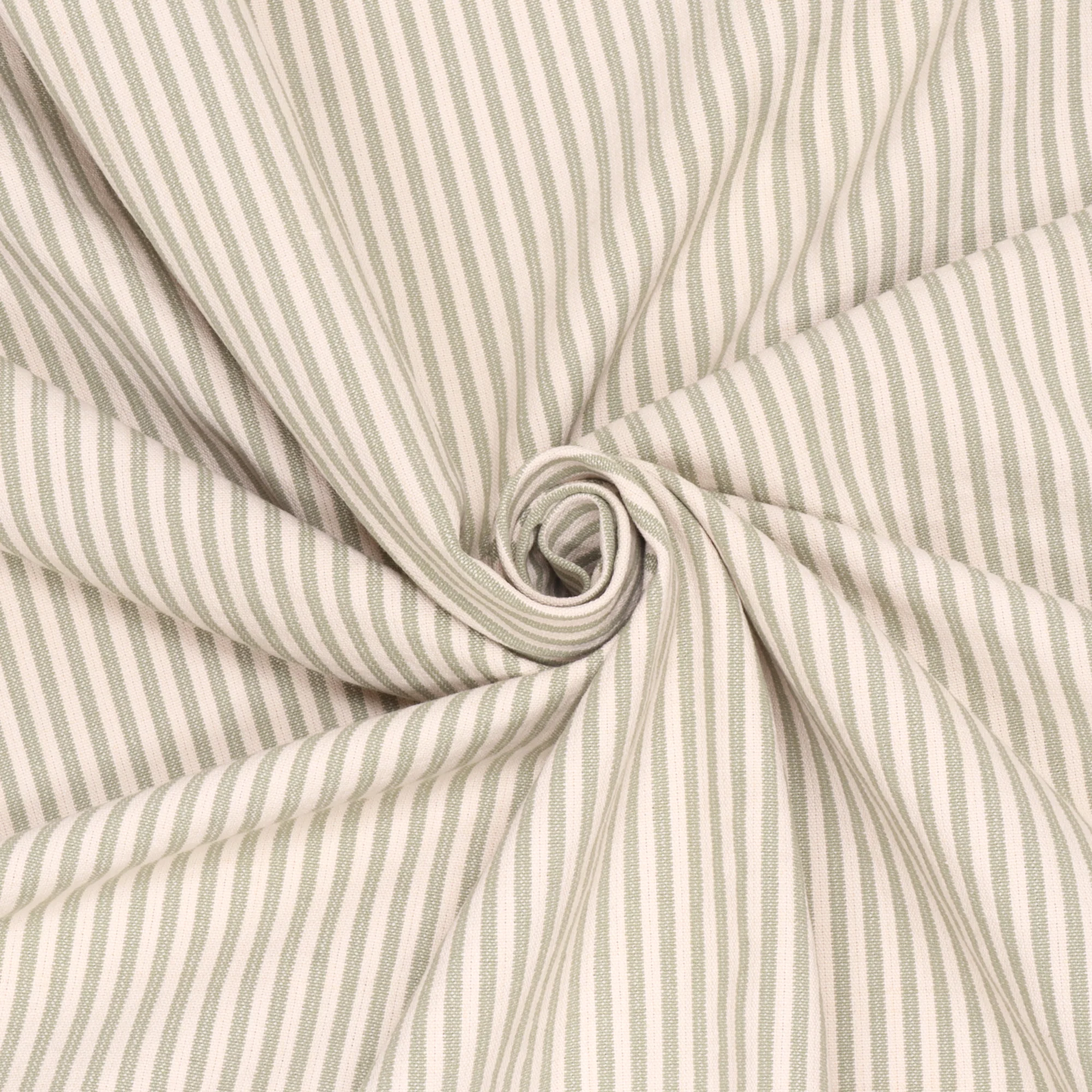 Pinstripe Beige Fabric - Image 7