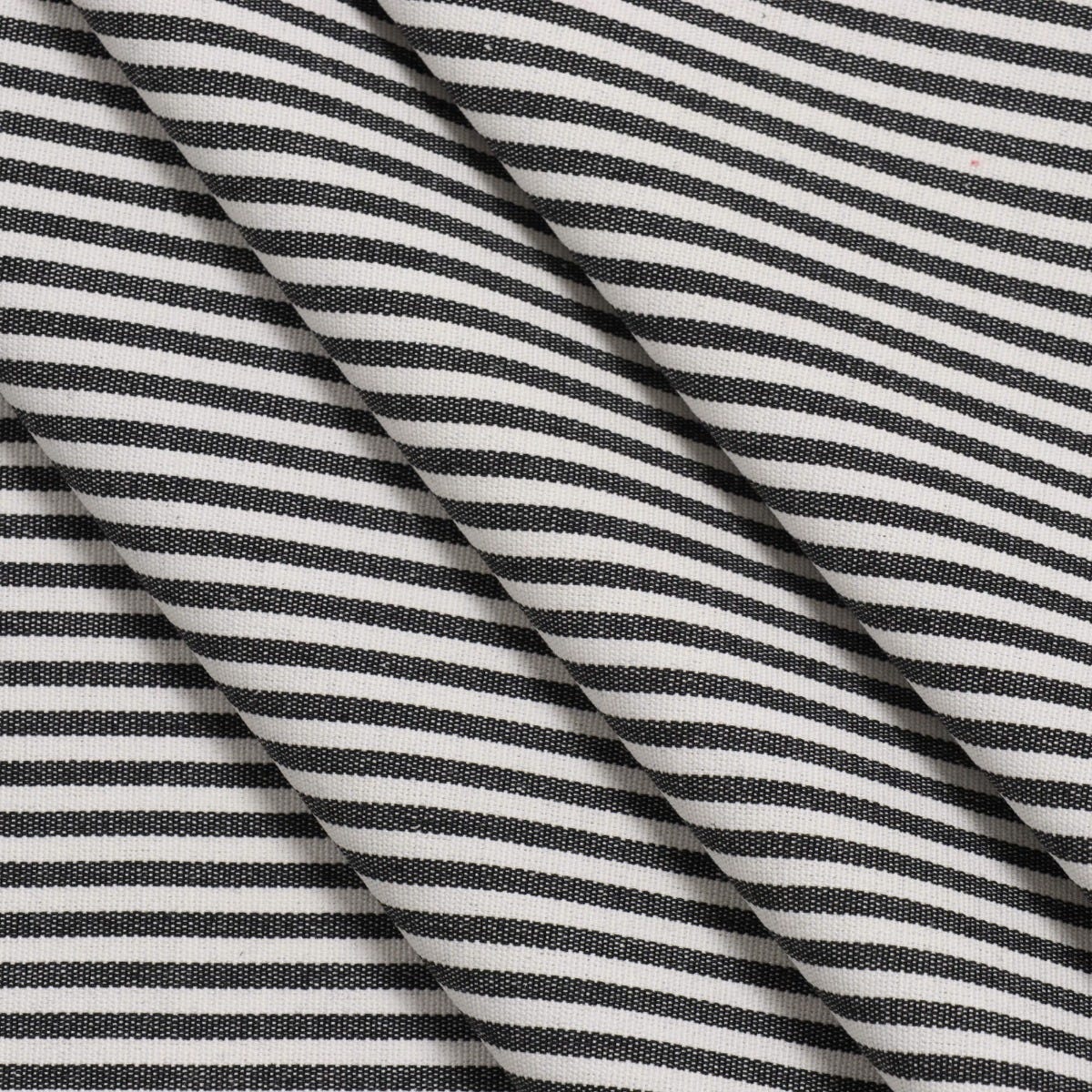 Pinstripe Charcoal Fabric - Image 7