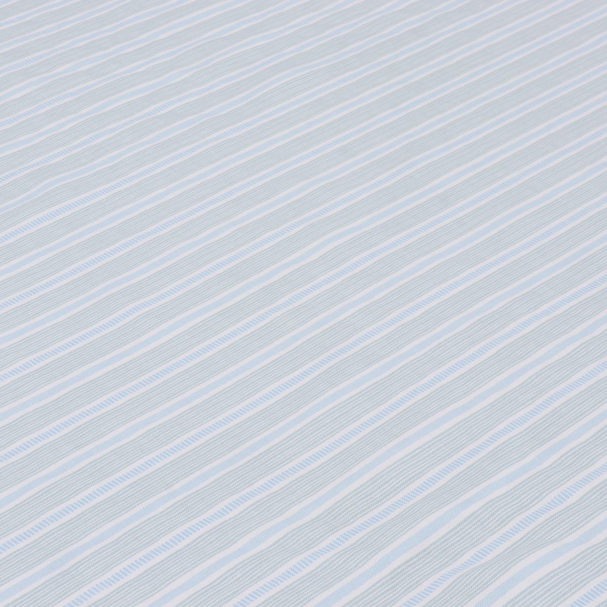 Clearance Pippin Stripe Sky Cotton Fabric - Image 4