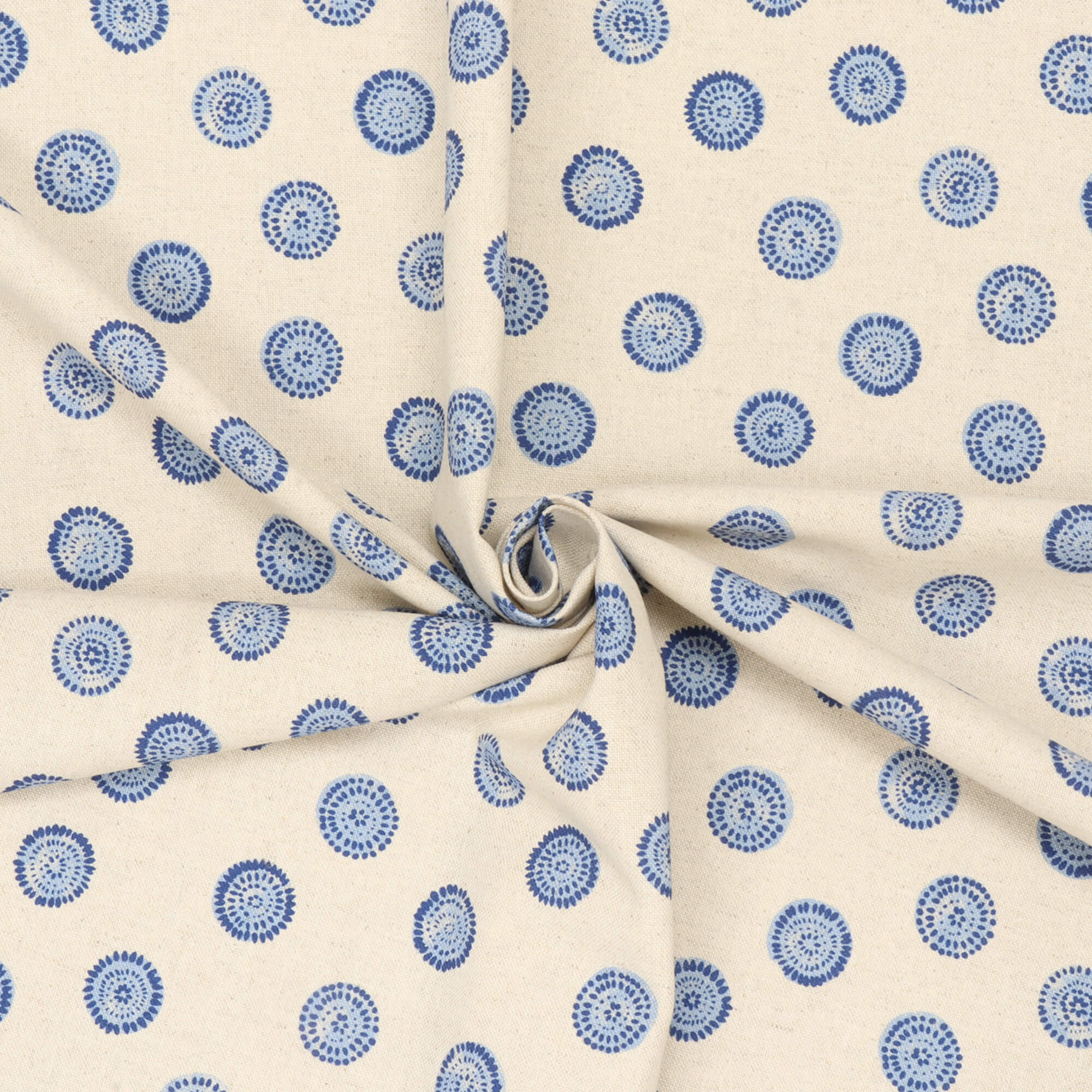 Prestigious Textiles Daisy Cornflower Fabric - Image 3